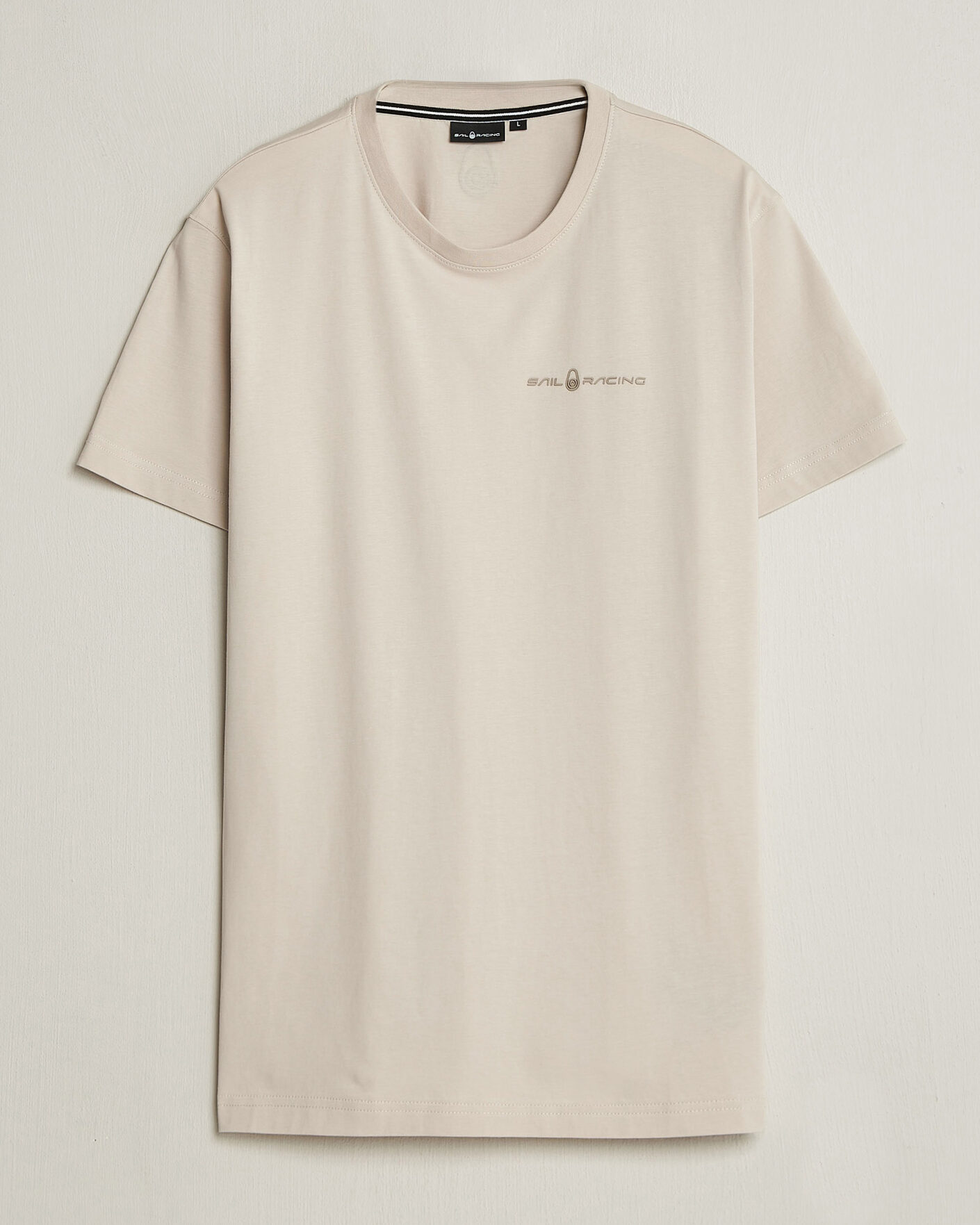 Herre | T-Shirts | Sail Racing | Bowman Crew Neck T-Shirt Ecru