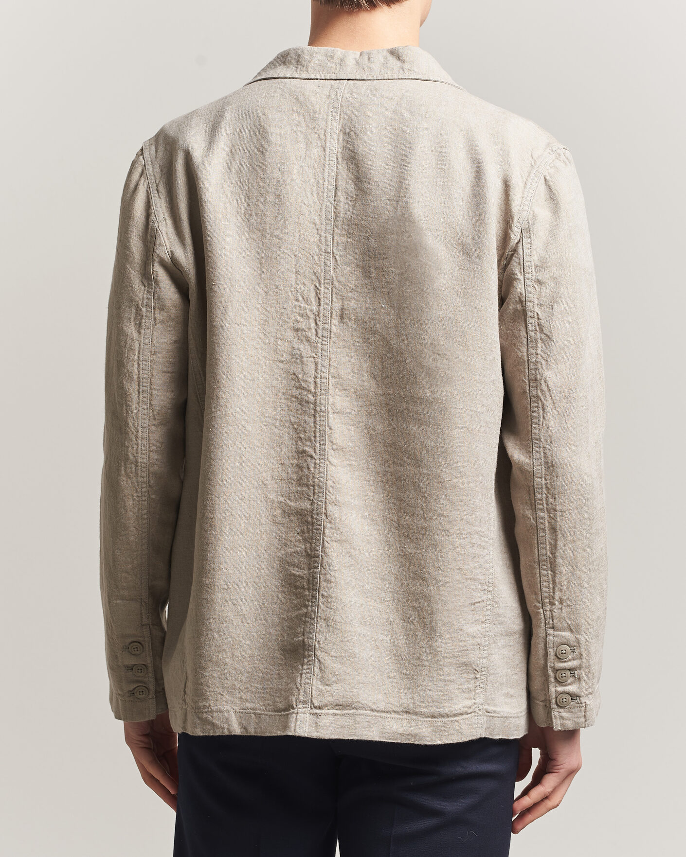 Herre | Dressjakker | KnowledgeCotton Apparel | Linen Blazer Twill