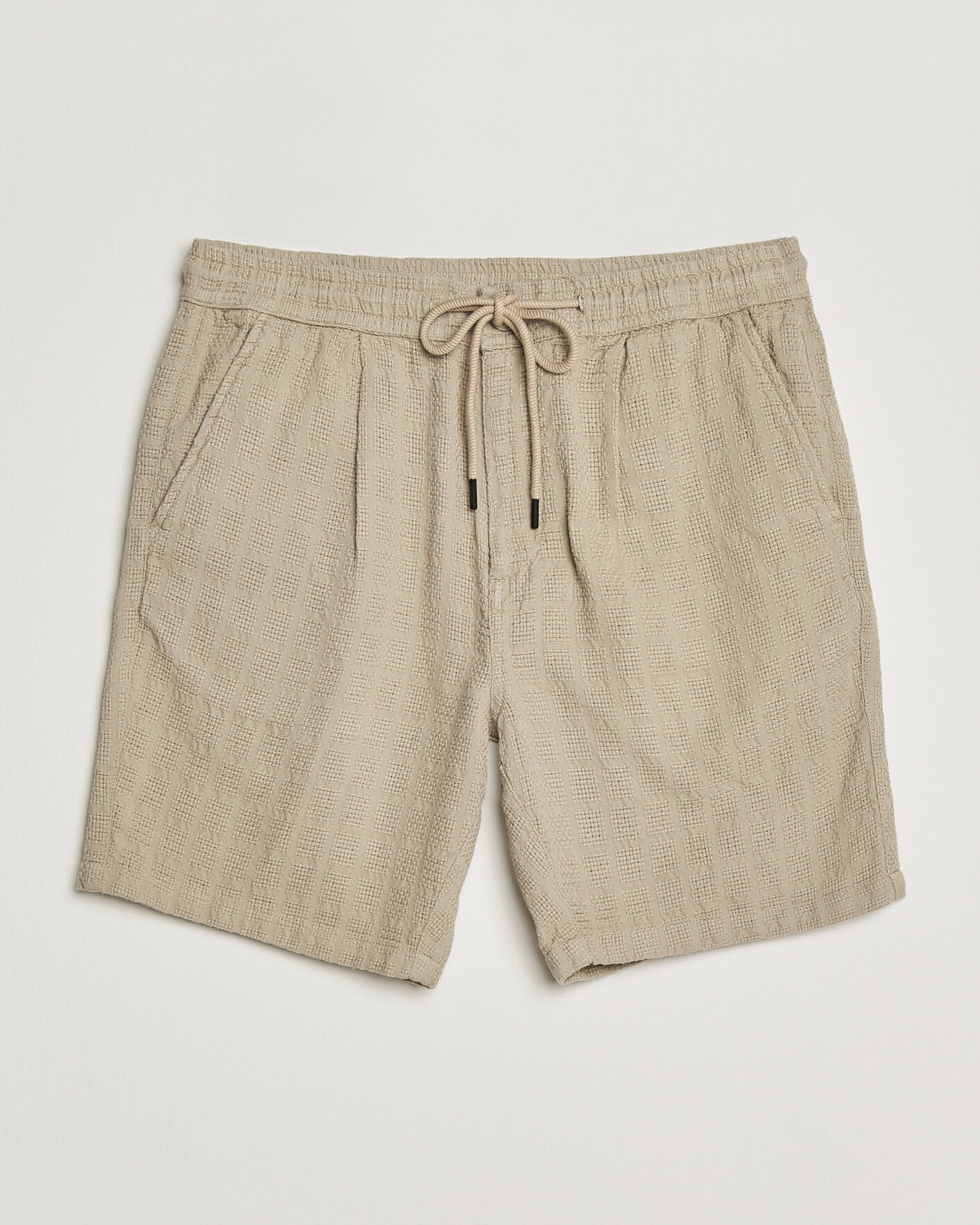 Herre | Shorts | KnowledgeCotton Apparel | Structured Cotton Dobby Shorts Twill