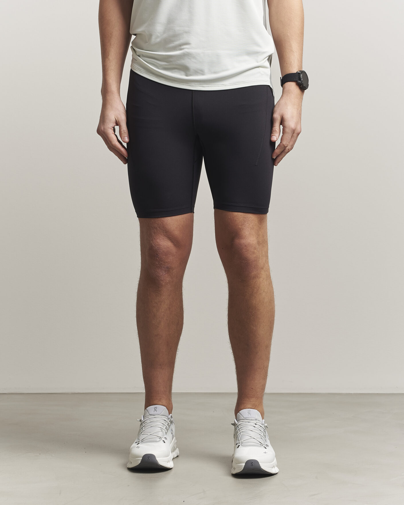 Herre | Bukser | On | 8 Inch Performance Tights Black