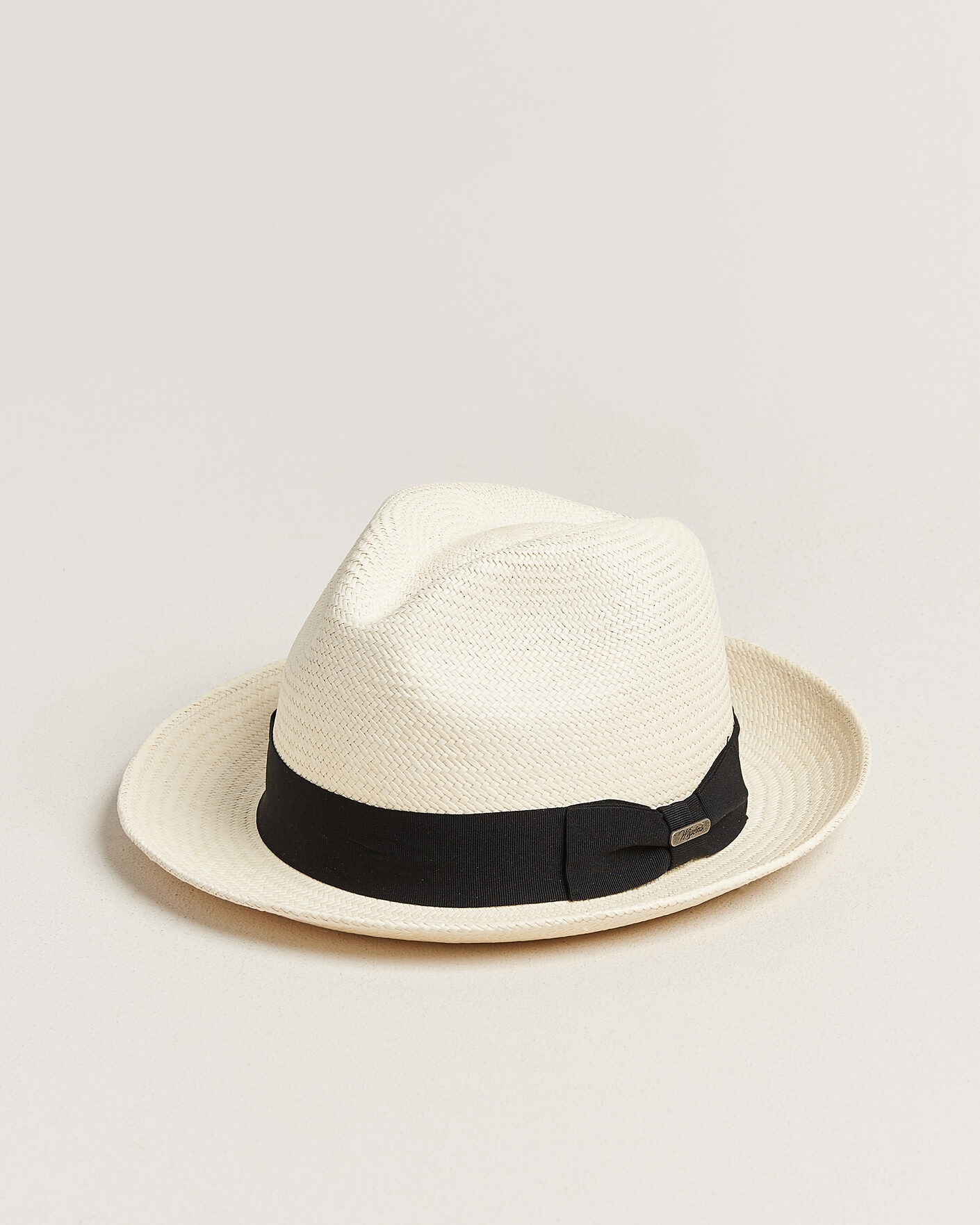 Herre | Hatter og capser | Wigéns | Trilby Panama Hat White/Black