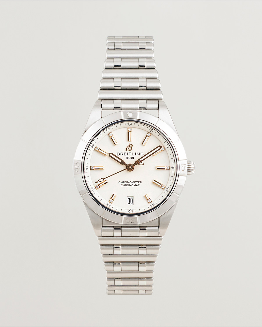 Herre | Pre-Owned & Vintage Watches | Breitling Pre-Owned | Chronomat 36 Diamant