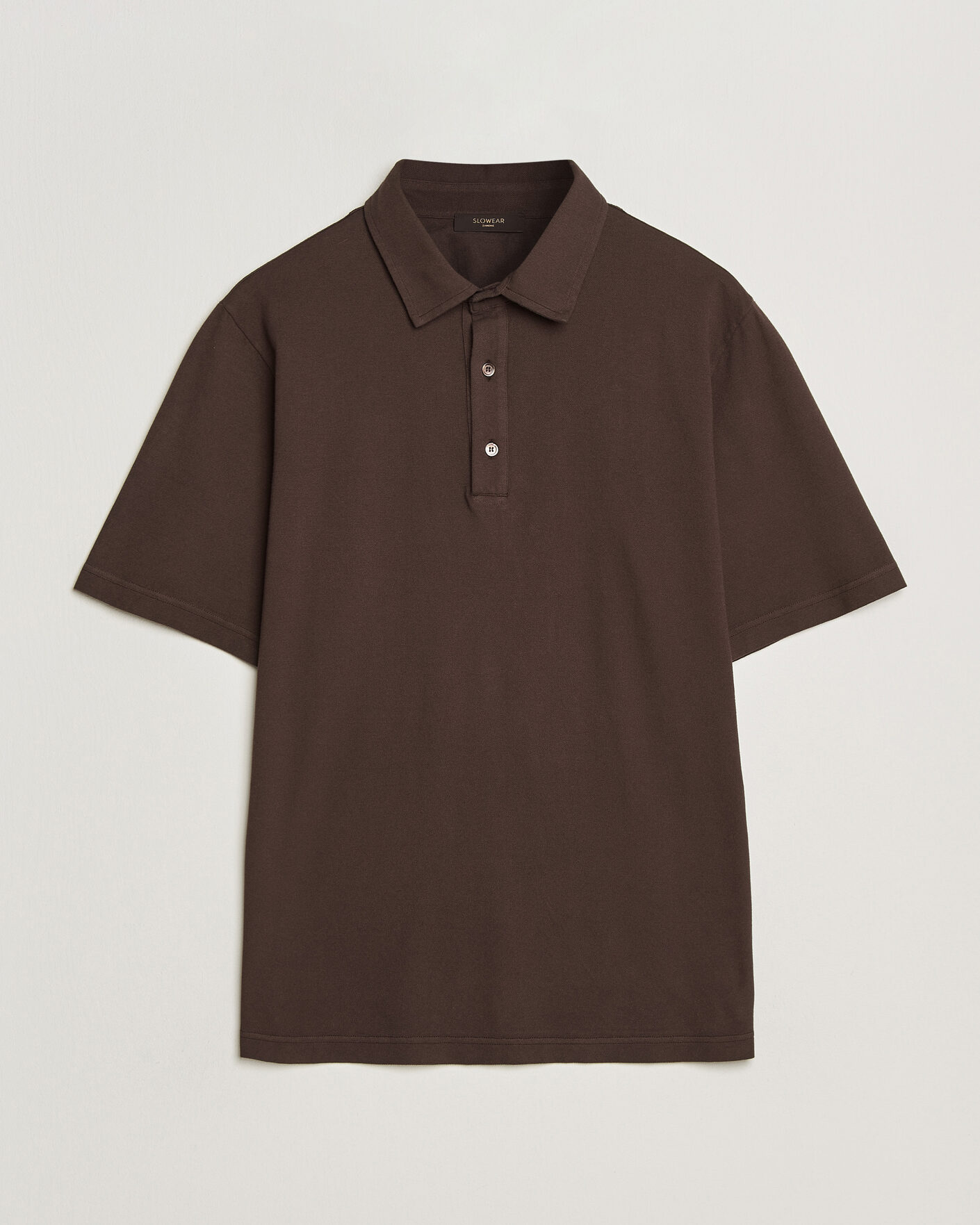 Herre | Pikéer | Zanone | Soft Cotton Piquet Polo Chocolate