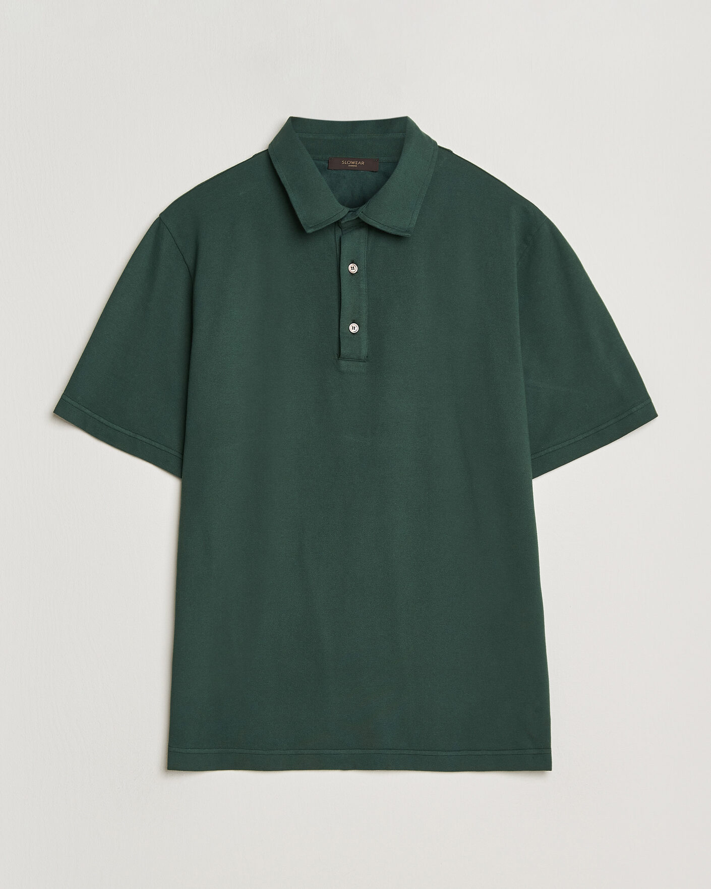 Herre | Pikéer | Zanone | Soft Cotton Piquet Polo Dark Green