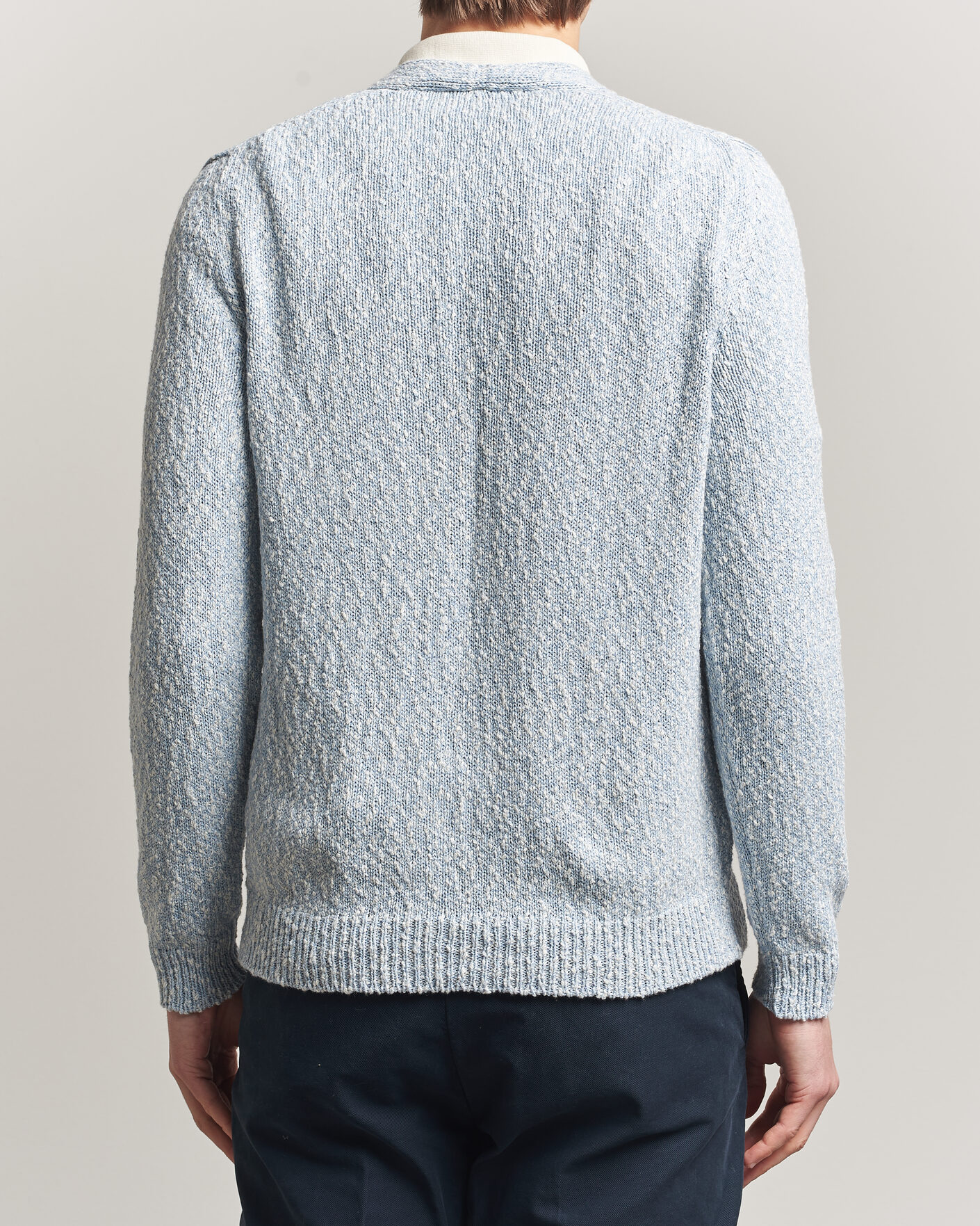Herre | Gensere | Zanone | Mouline Cardigan Sky Blue