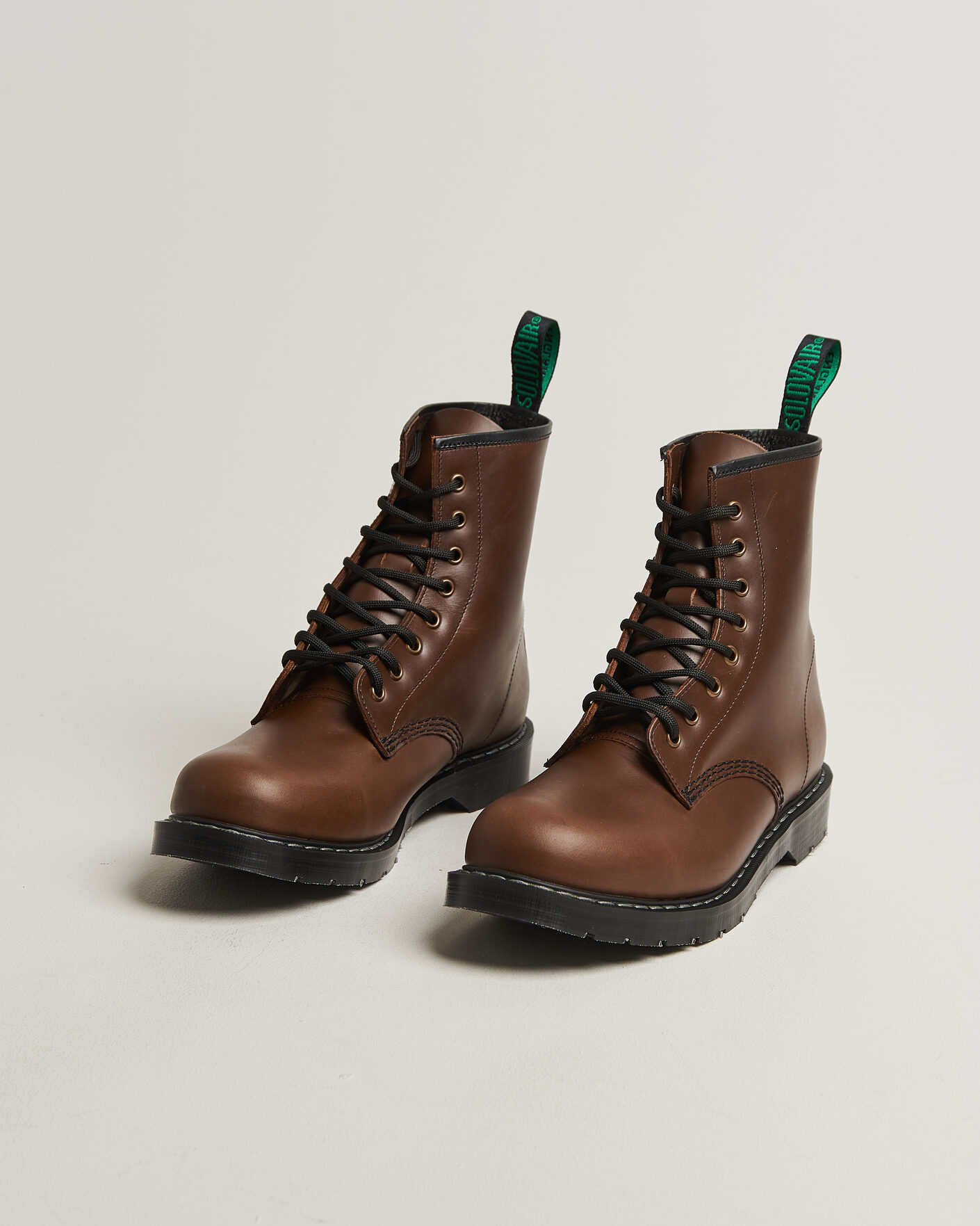 Herre | Støvler | Solovair | 8 Eye Derby Boot Gaucho