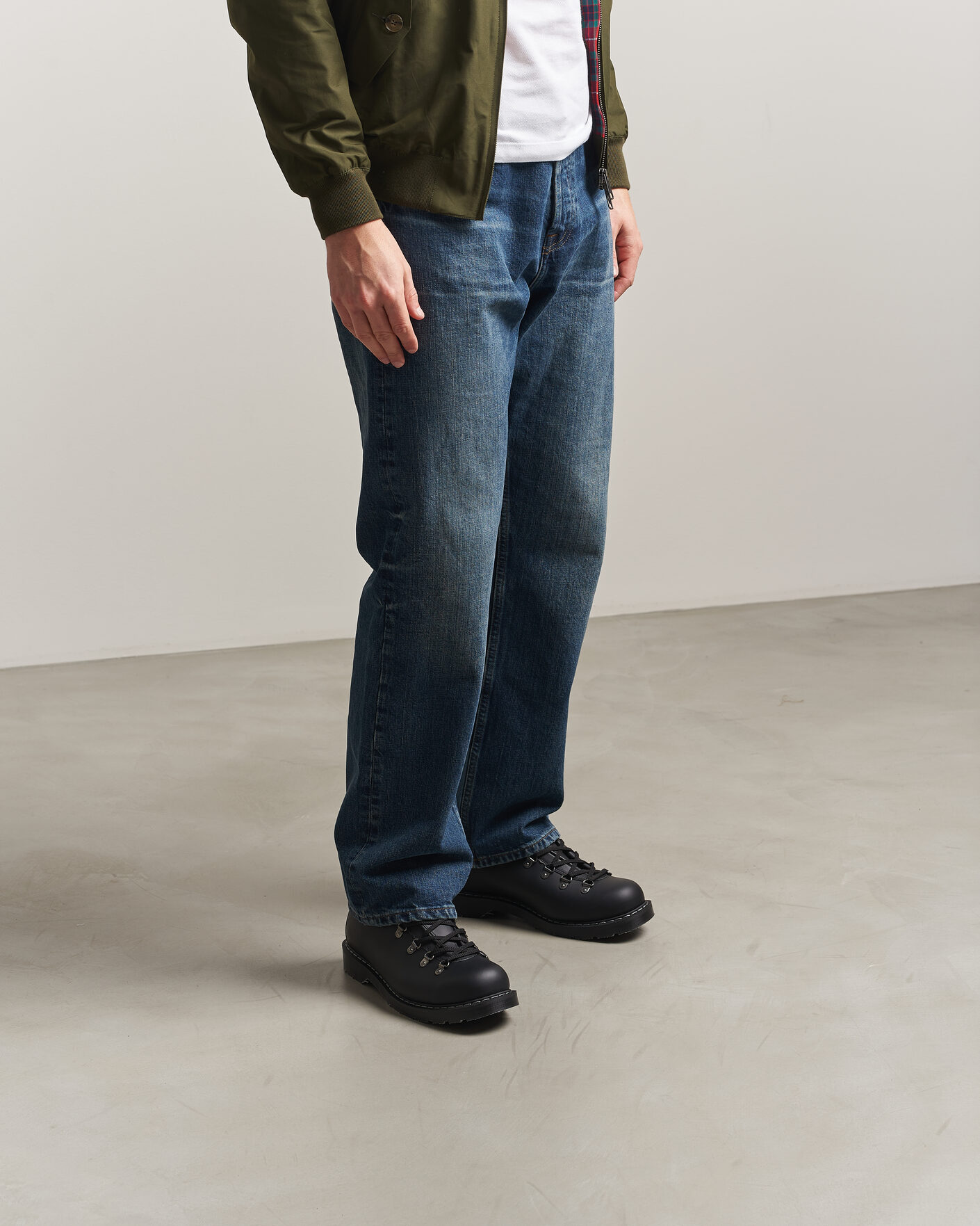 Herre | Støvler | Solovair | Urban Hiker Boot Black Waxy