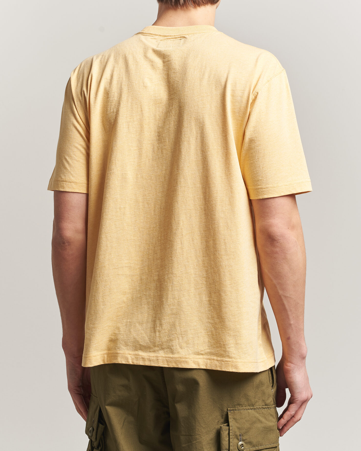 Herre | T-Shirts | BEAMS PLUS | Pocket Tee Yellow