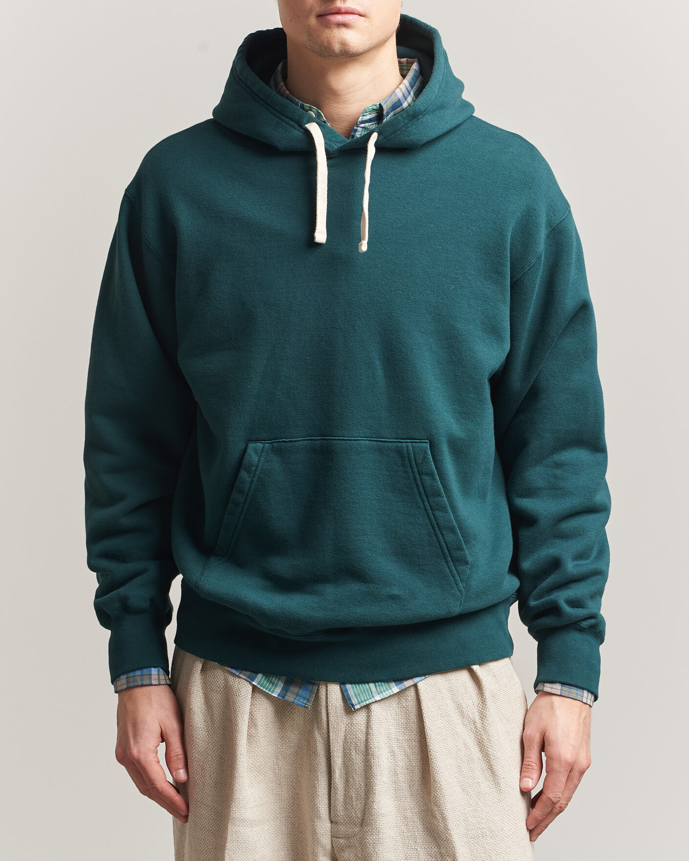 Herre | Gensere | BEAMS PLUS | Hooded Sweat Pullover Dark Green