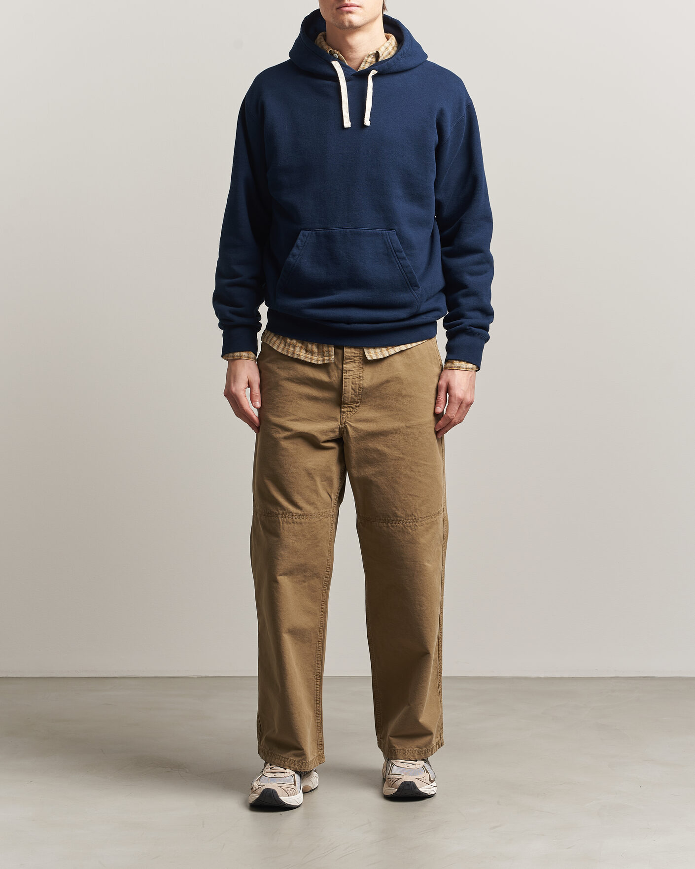 Herre | Gensere | BEAMS PLUS | Hooded Sweat Pullover Navy