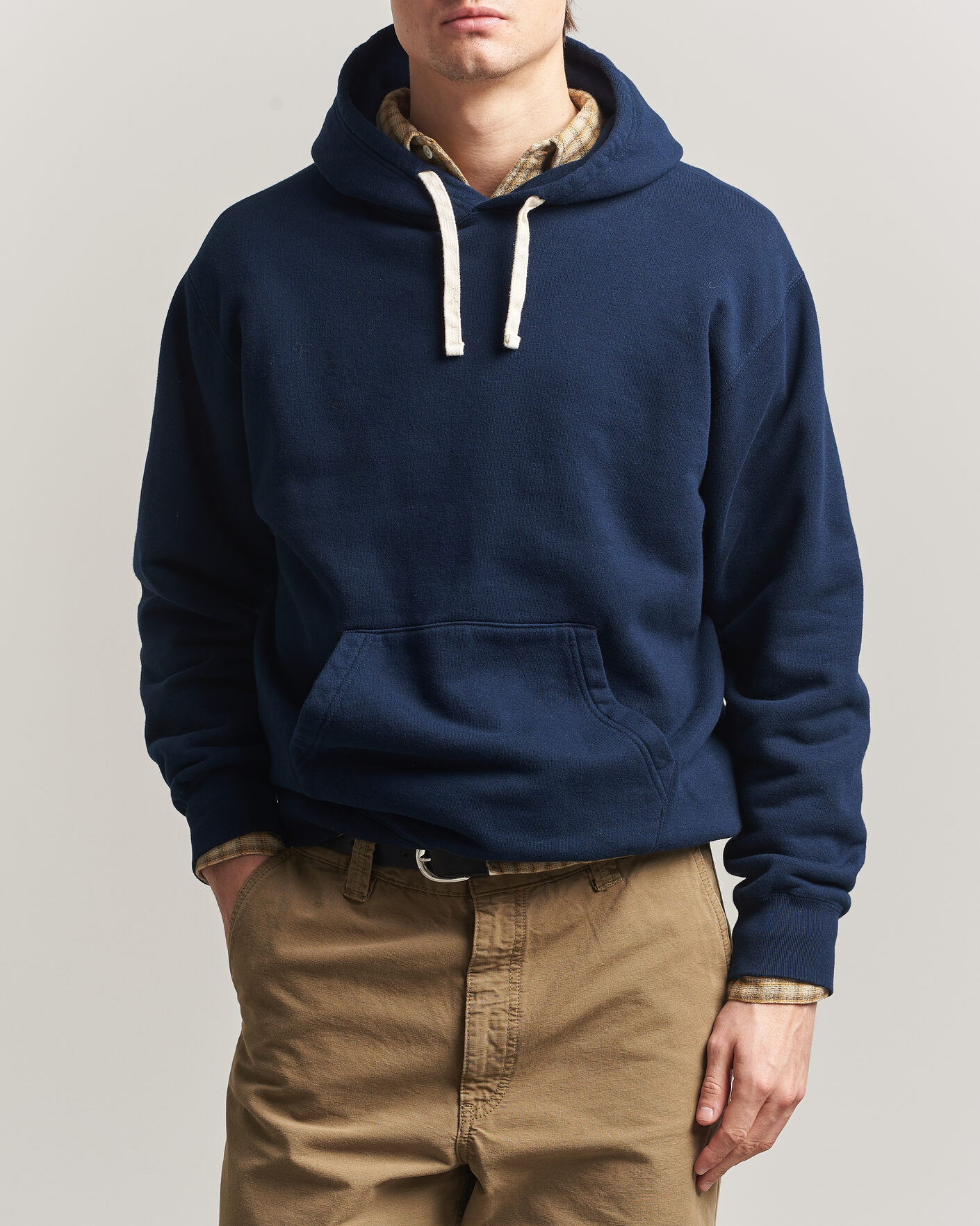 Herre | Gensere | BEAMS PLUS | Hooded Sweat Pullover Navy