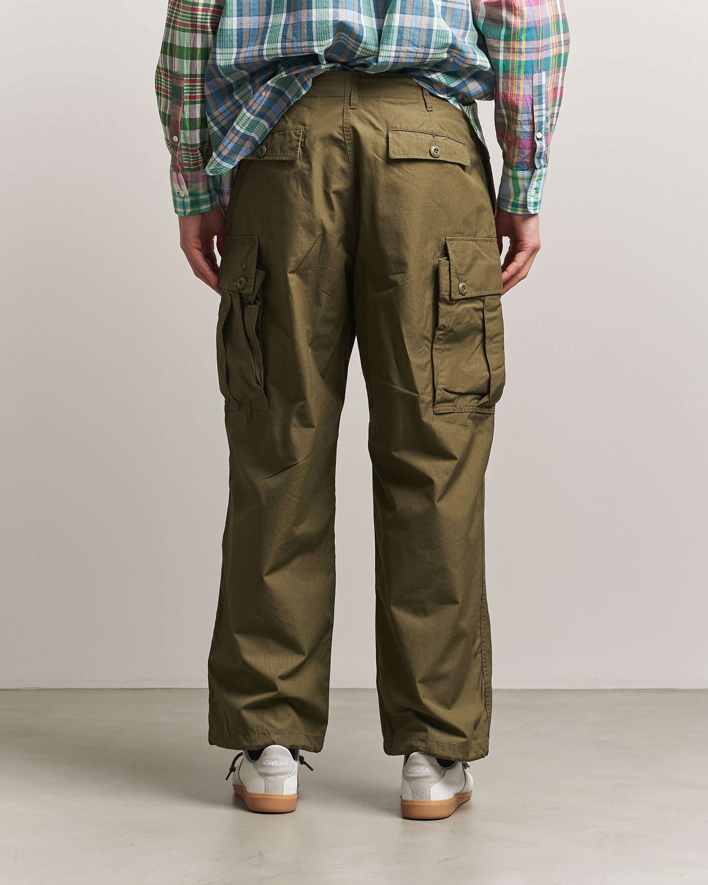 Herre | Bukser | BEAMS PLUS | MIL 6 Pocket Cargo Pants Olive