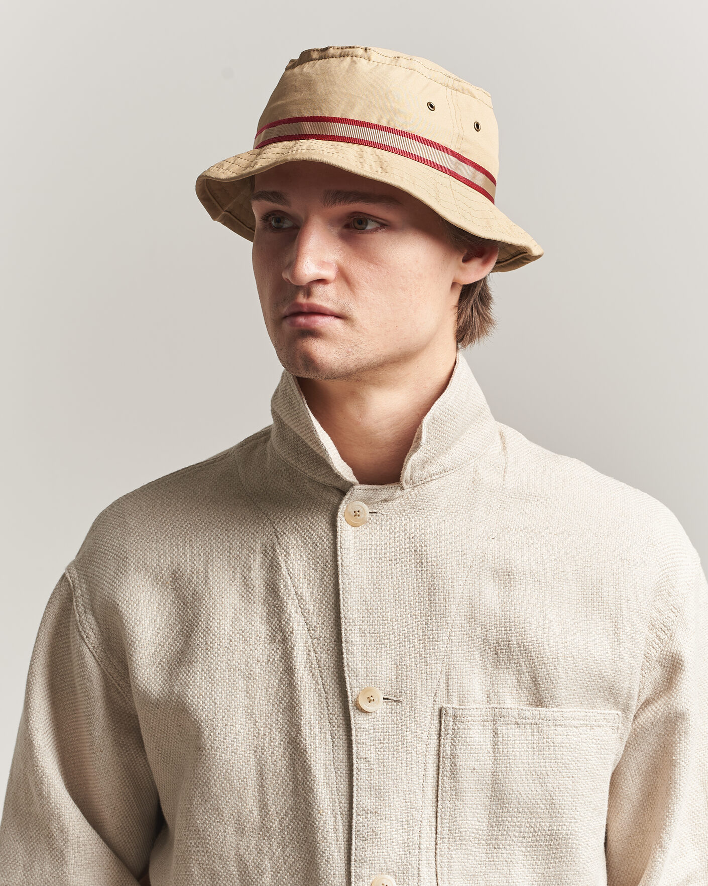 Herre | Hatter og capser | BEAMS PLUS | Pork Pie Hat Beige