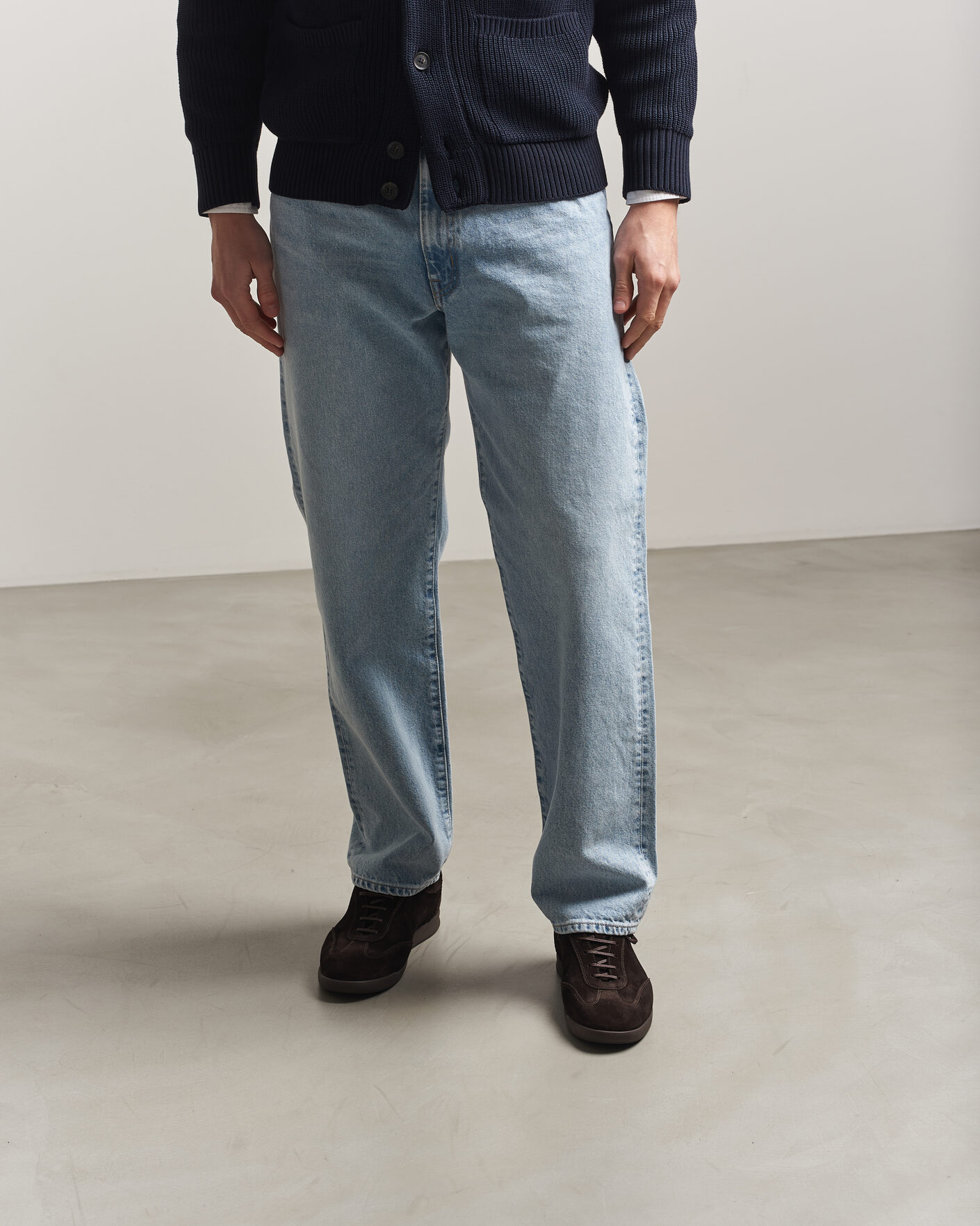 Herre | Sneakers | Loake 1880 | Mayfair Suede Dress Sneaker Dark Brown