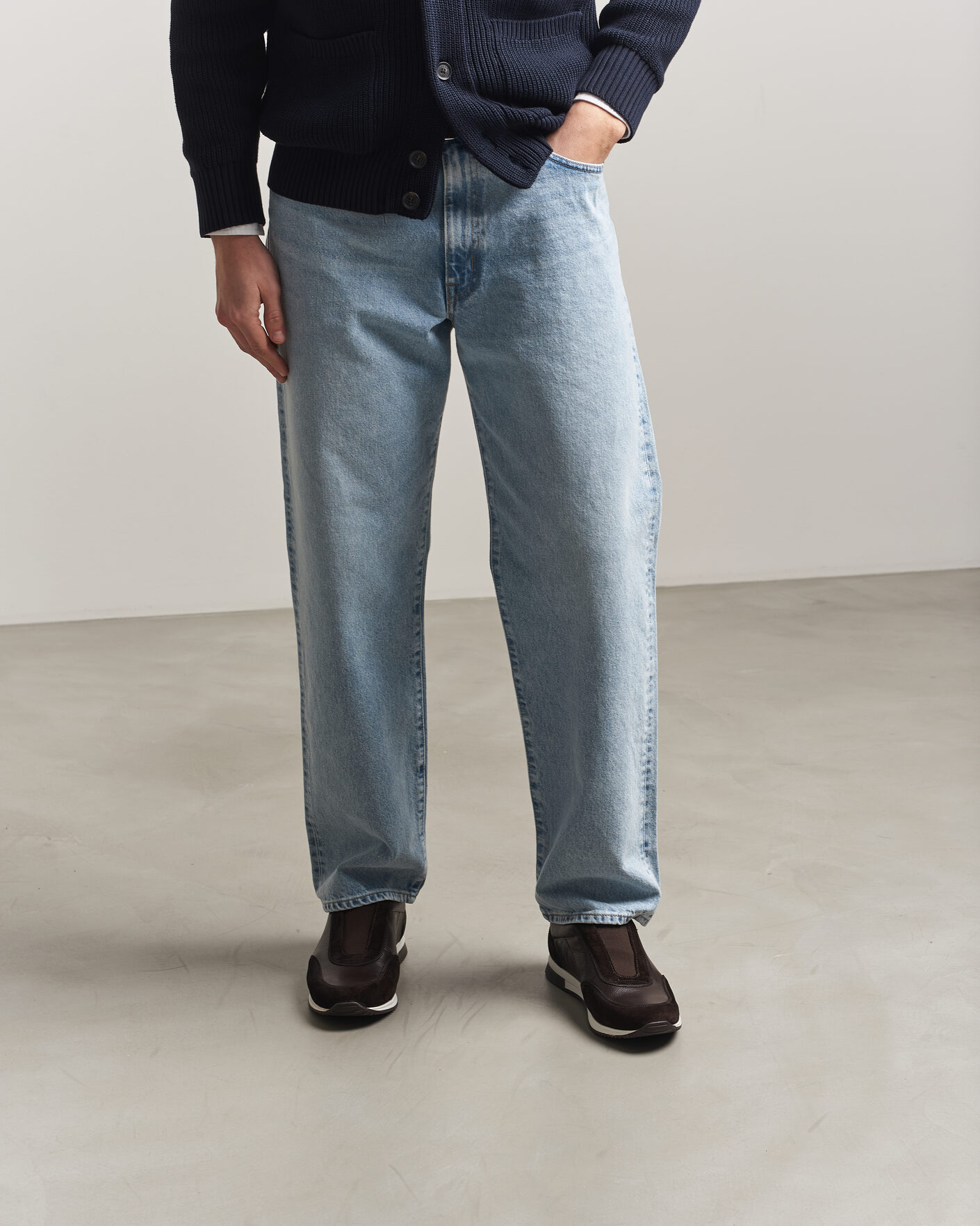 Herre | Sneakers | Loake 1880 | Ballantyne Suede/Leather Sneaker Dark Brown