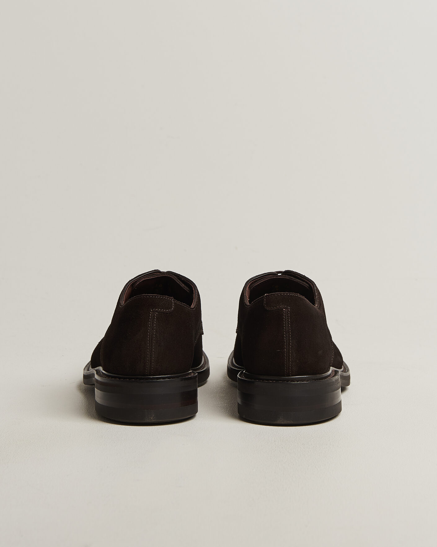 Herre | Derbys | Loake 1880 | Barbican Suede Derby Dark Brown