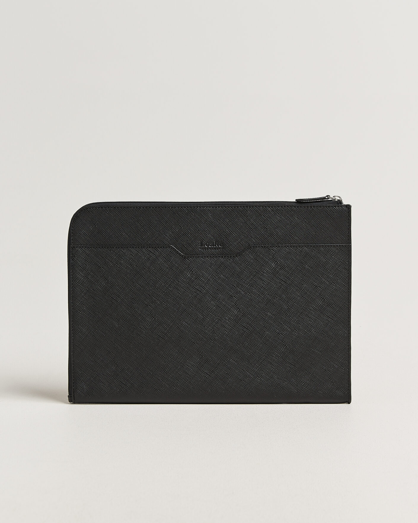 Herre | Vesker | Loake Shoemakers | Gresham Grain Leather Laptop Cover Black