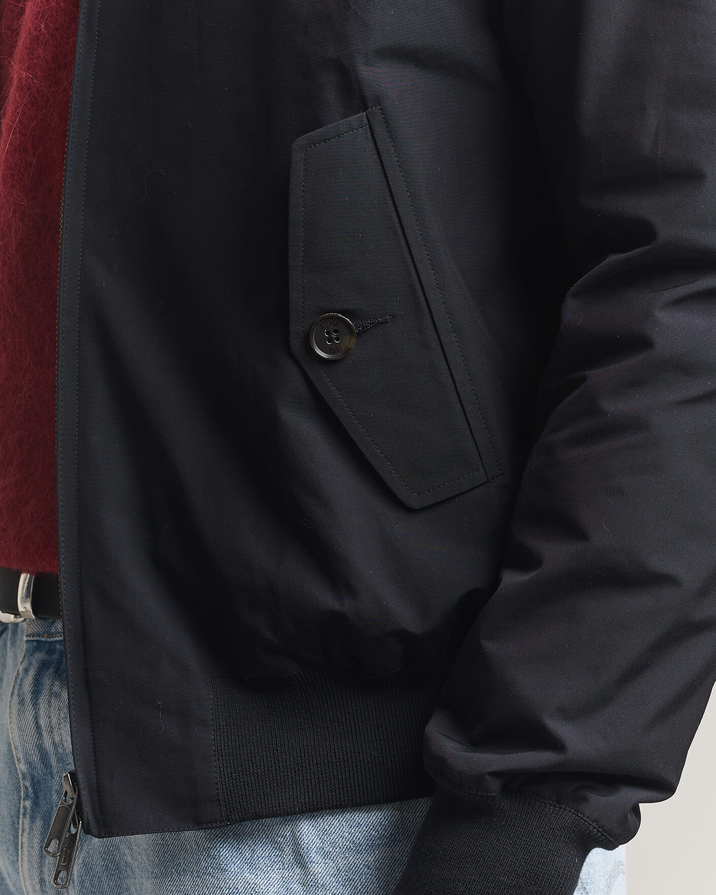Herre | Jakker | Baracuta | G9 Original Harrington Jacket Dark Navy