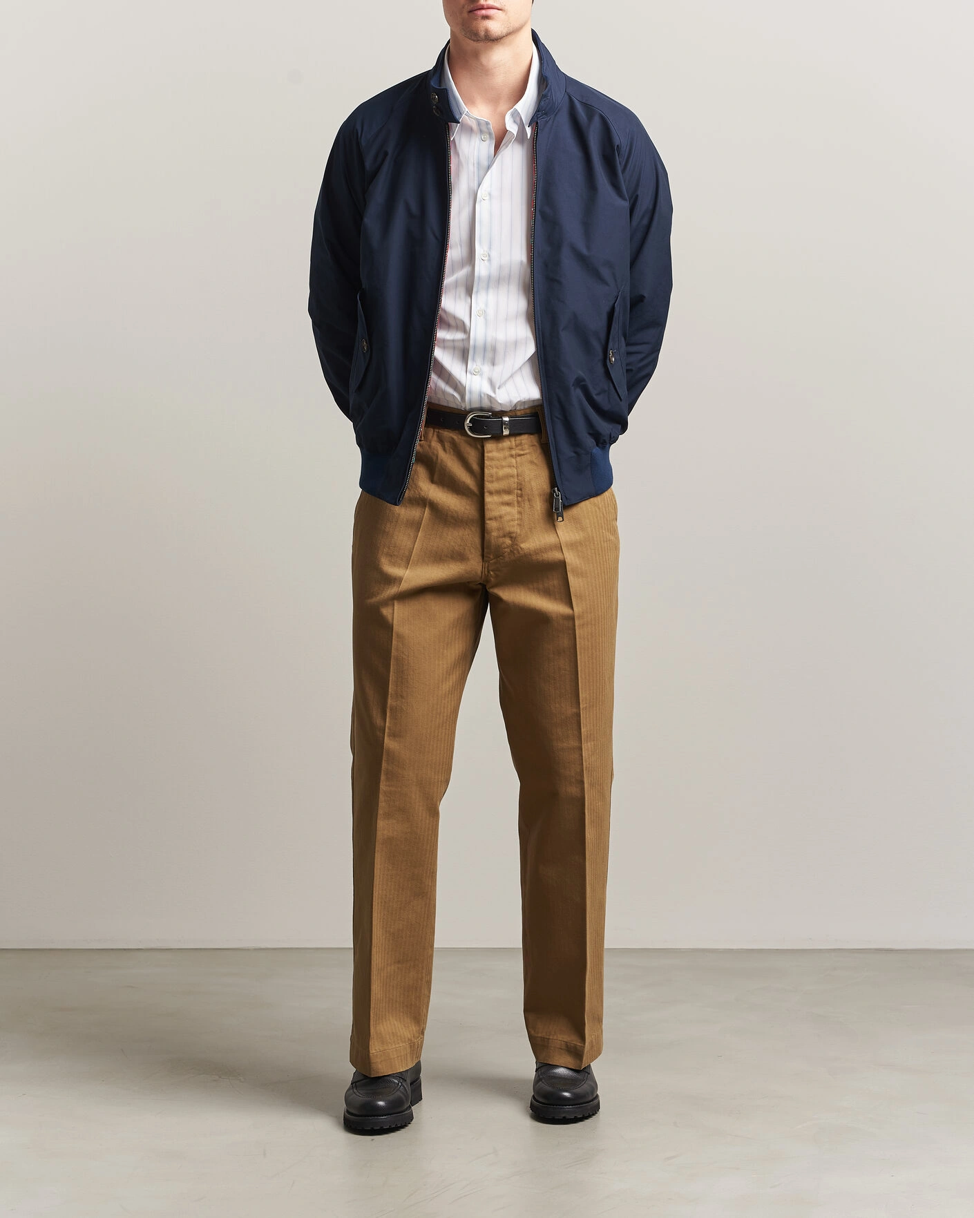 Herre | Jakker | Baracuta | G9 Original Harrington Jacket Navy