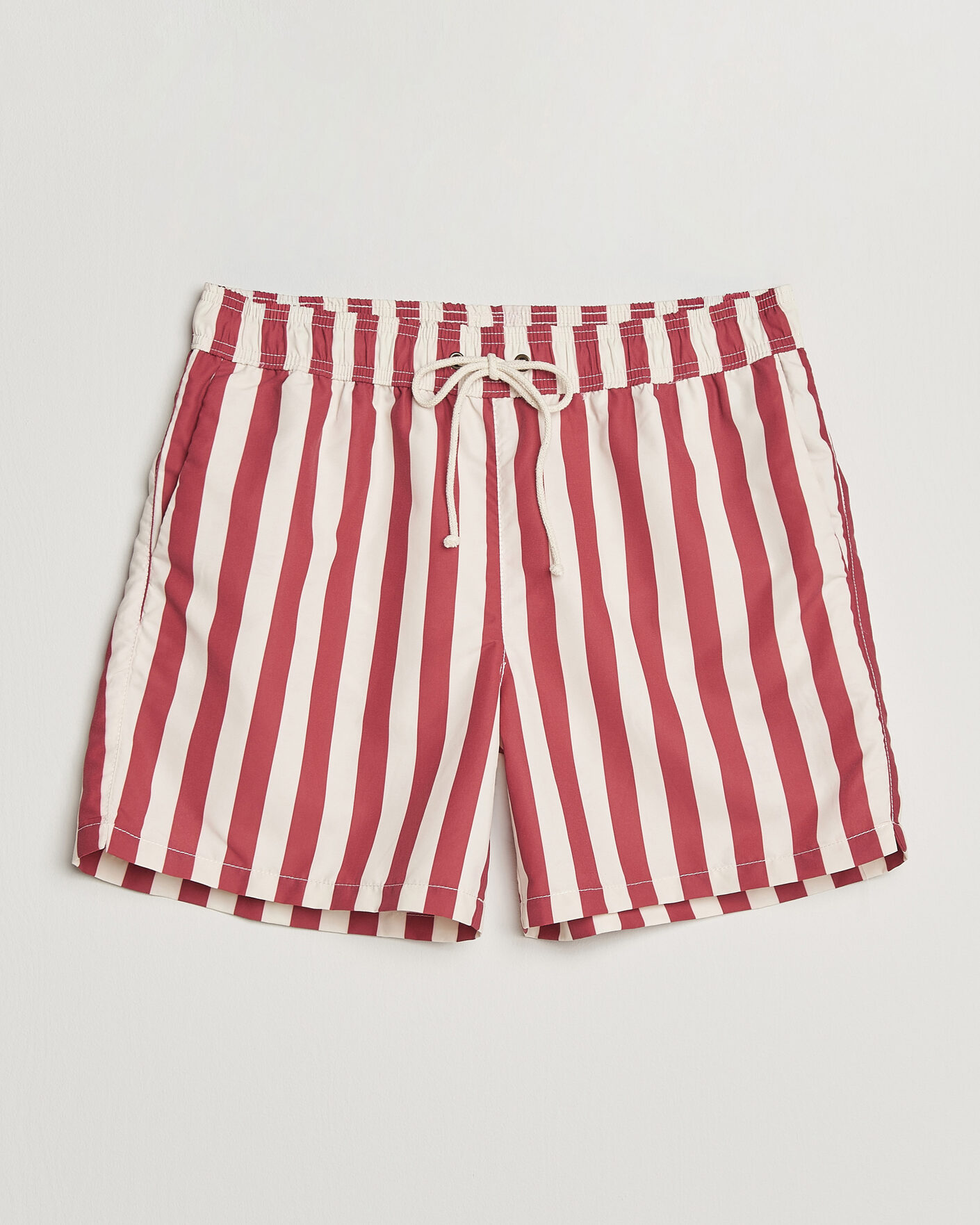 Herre | Badeshorts | Ripa Ripa | Paraggi Striped Swimshorts Red