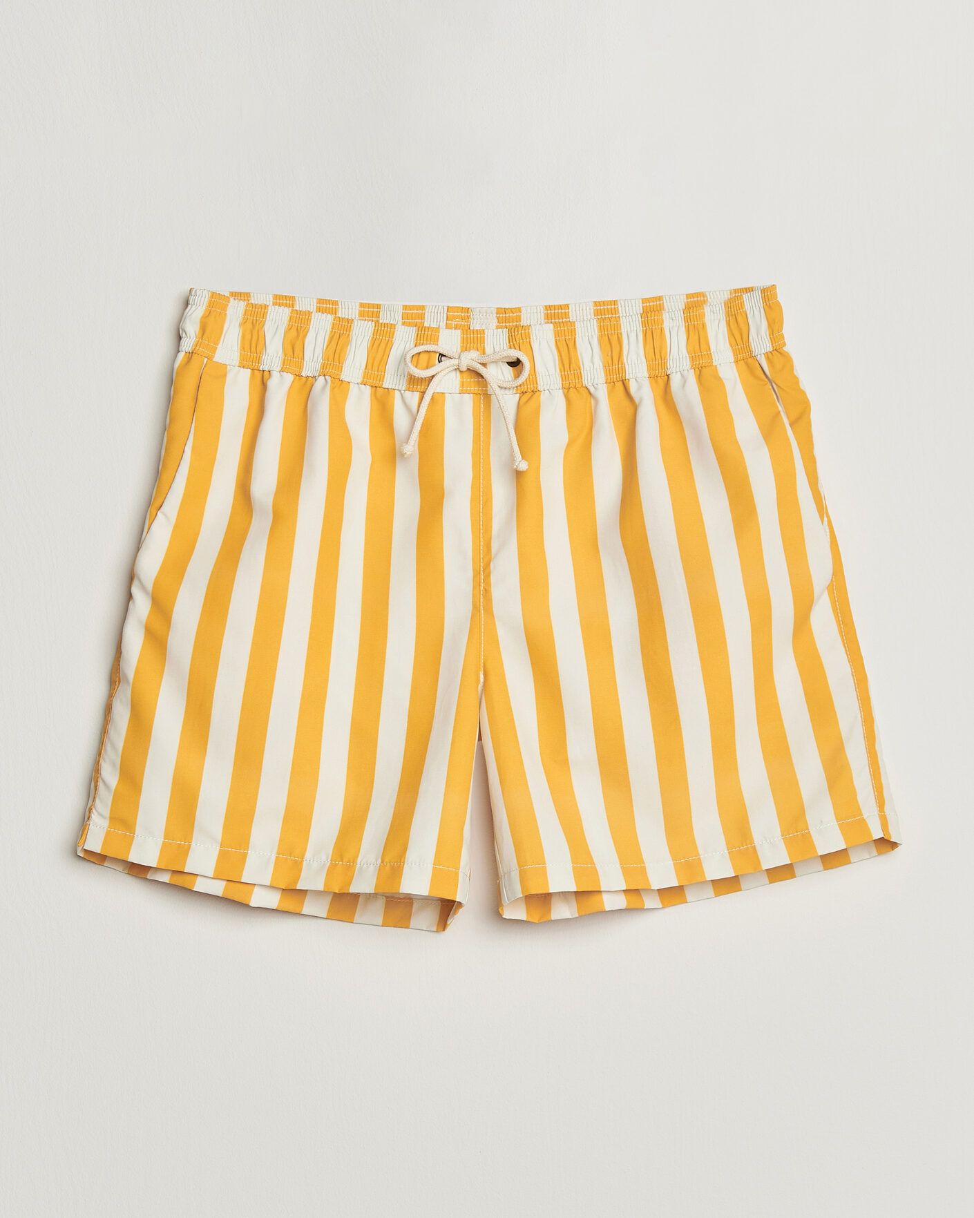 Herre | Badeshorts | Ripa Ripa | Paraggi Striped Swimshorts Yellow