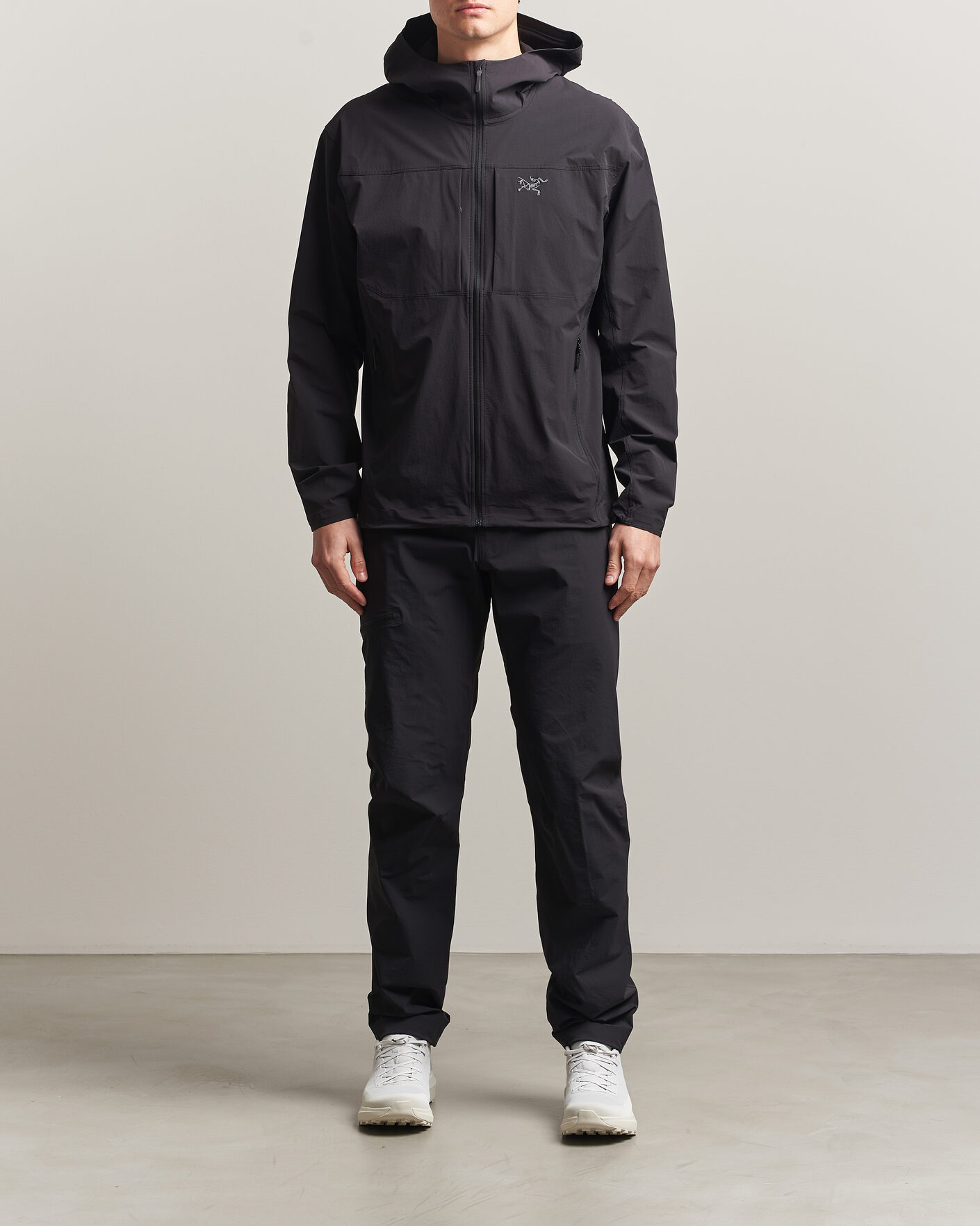 Herre | Jakker | Arc'teryx | Gamma Lightweight Softshell Hooded Jacket Black