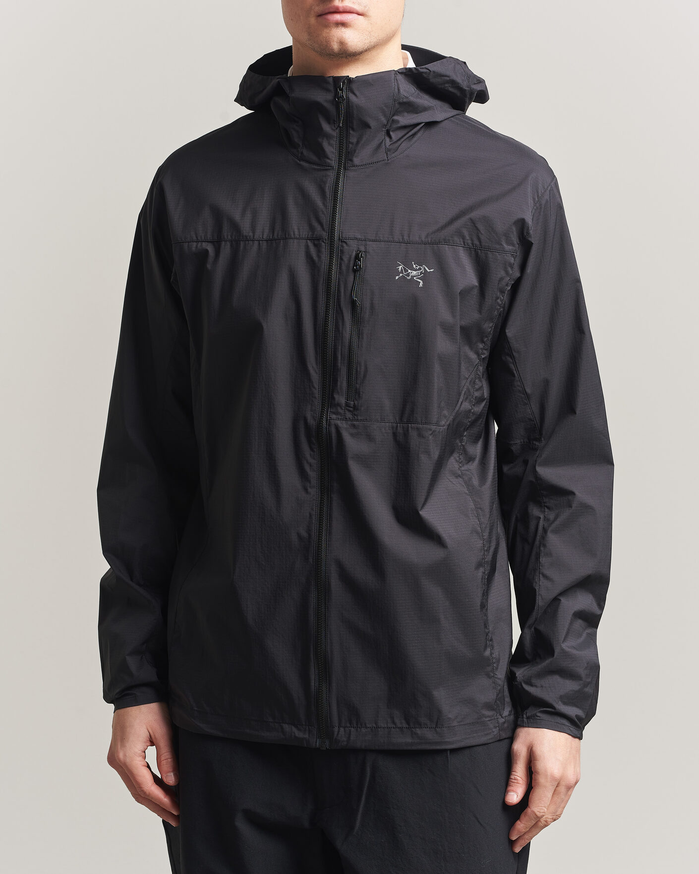 Herre | Jakker | Arc'teryx | Squamish Lightweight Hooded Jacket Black