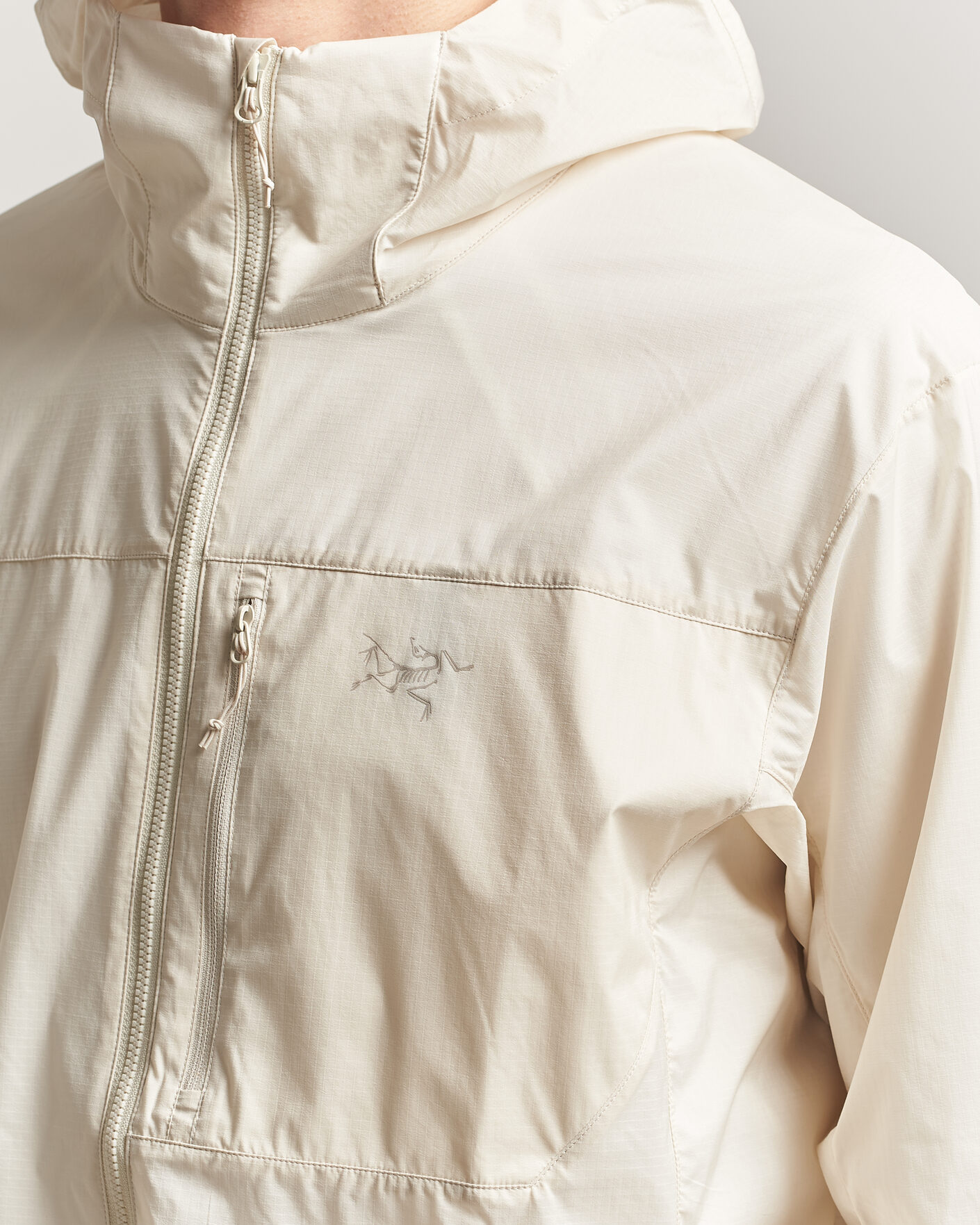 Herre | Jakker | Arc'teryx | Squamish Lightweight Hooded Jacket Sea Salt