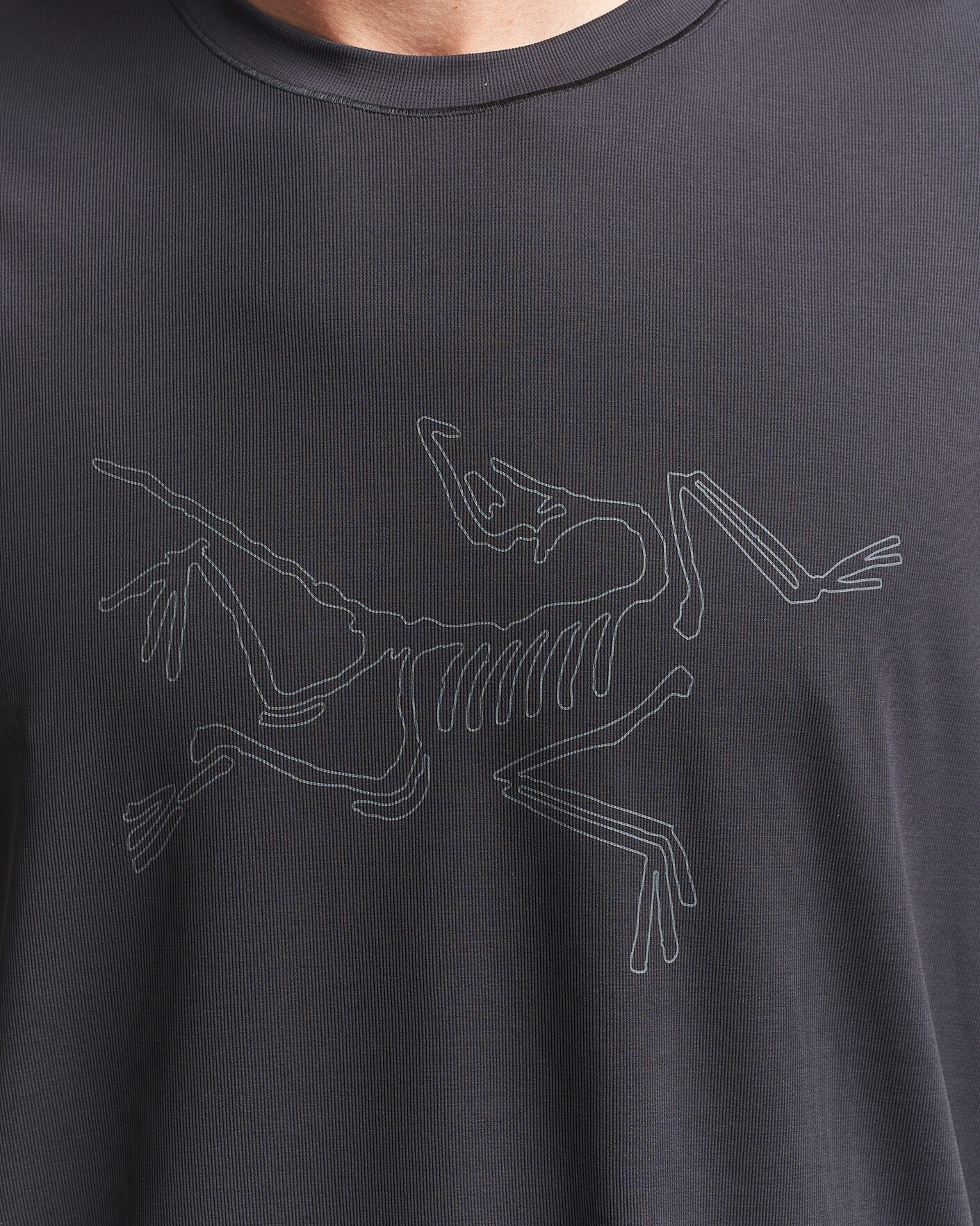 Herre | T-Shirts | Arc'teryx | Cormac Bird Logo Crew Neck T-Shirt Black