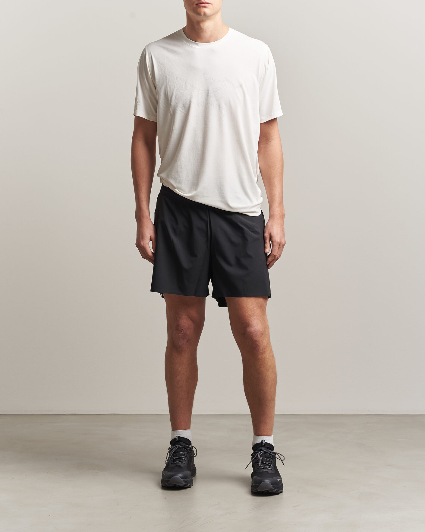 Herre | T-Shirts | Arc'teryx | Cormac Bird Logo Crew Neck T-Shirt Arctic Silk