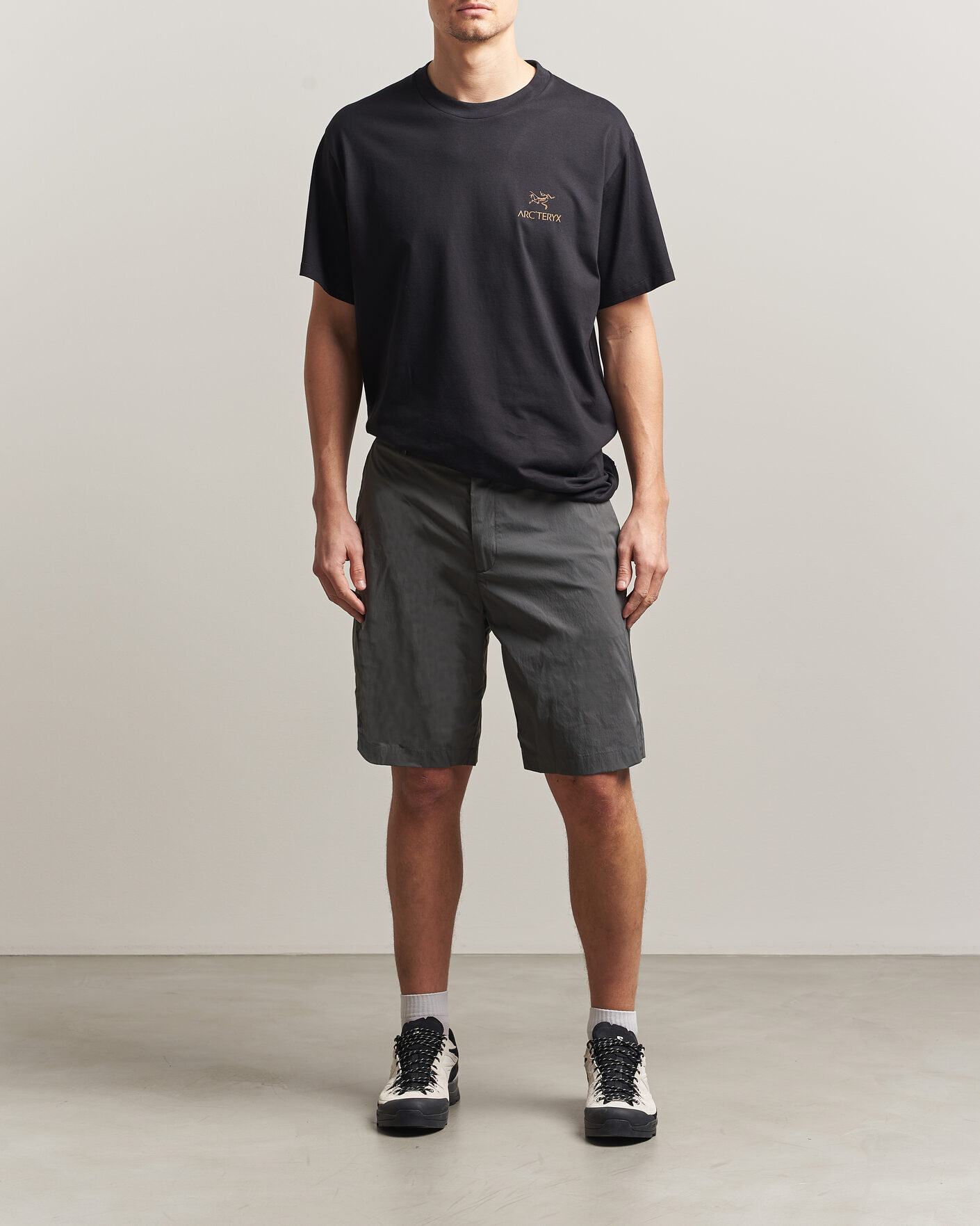Herre | T-Shirts | Arc'teryx | Kragg Cotton Bird Word T-Shirt Black