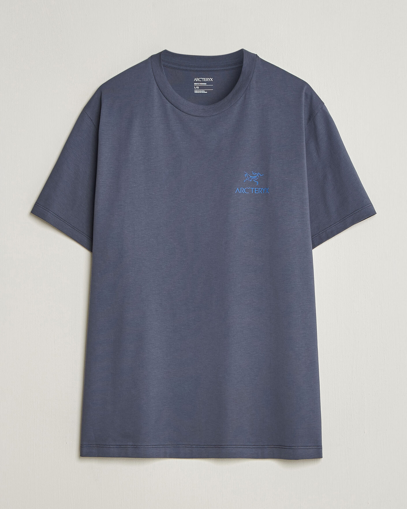 Herre | T-Shirts | Arc'teryx | Kragg Cotton Bird Word T-Shirt Dark Stratus