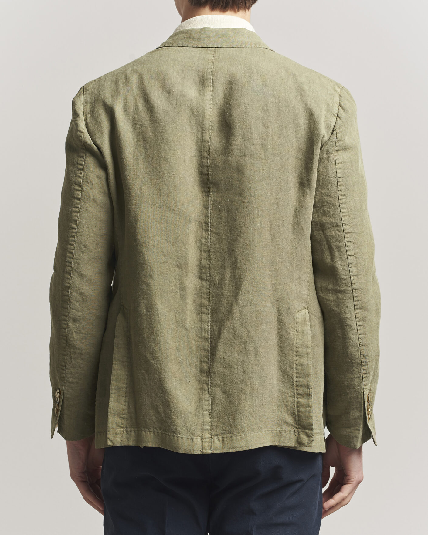 Herre | Dressjakker | L.B.M. 1911 | Jack Regular Fit Linen Blazer Olive