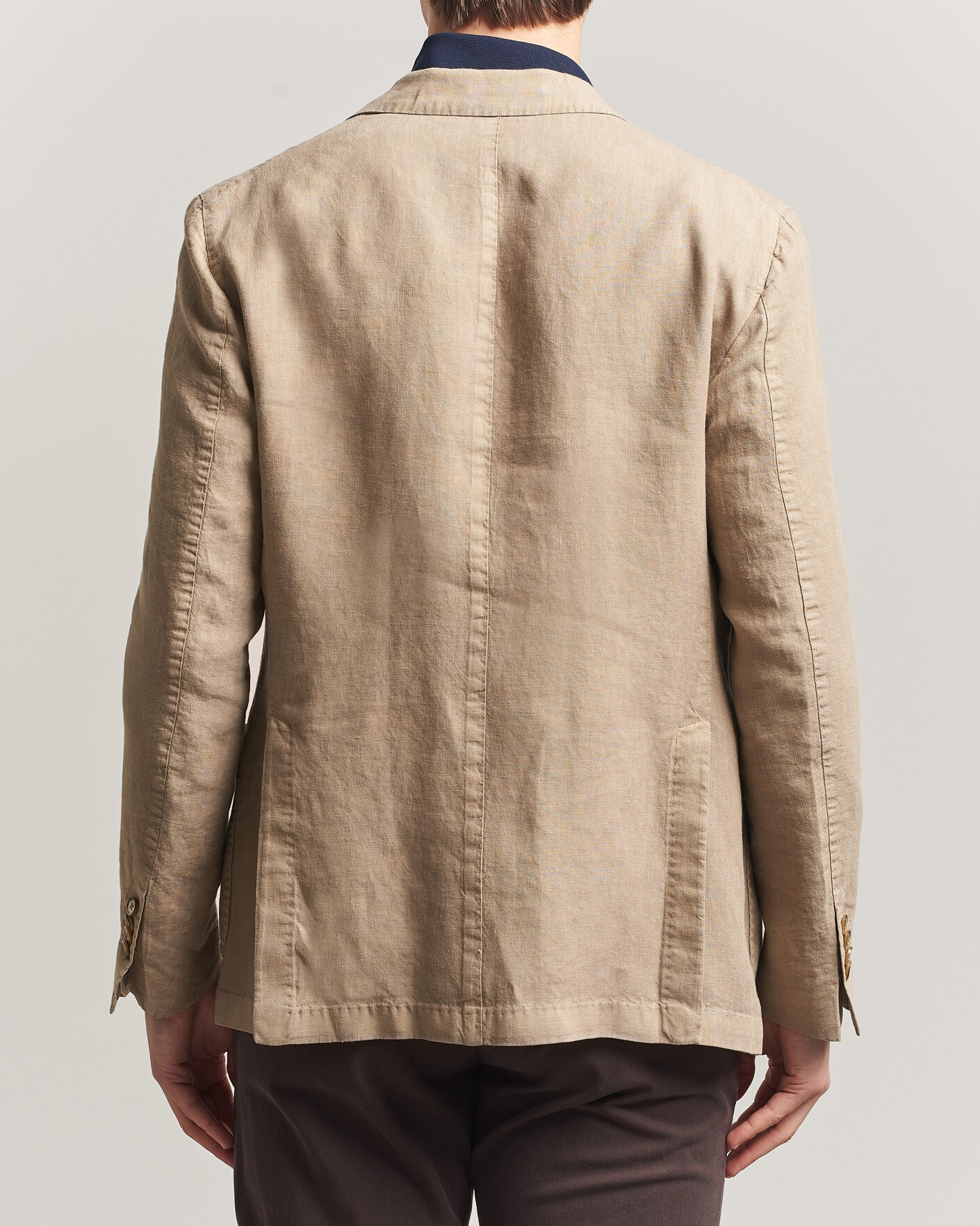 Herre | Dressjakker | L.B.M. 1911 | Jack Regular Fit Linen Blazer Taupe