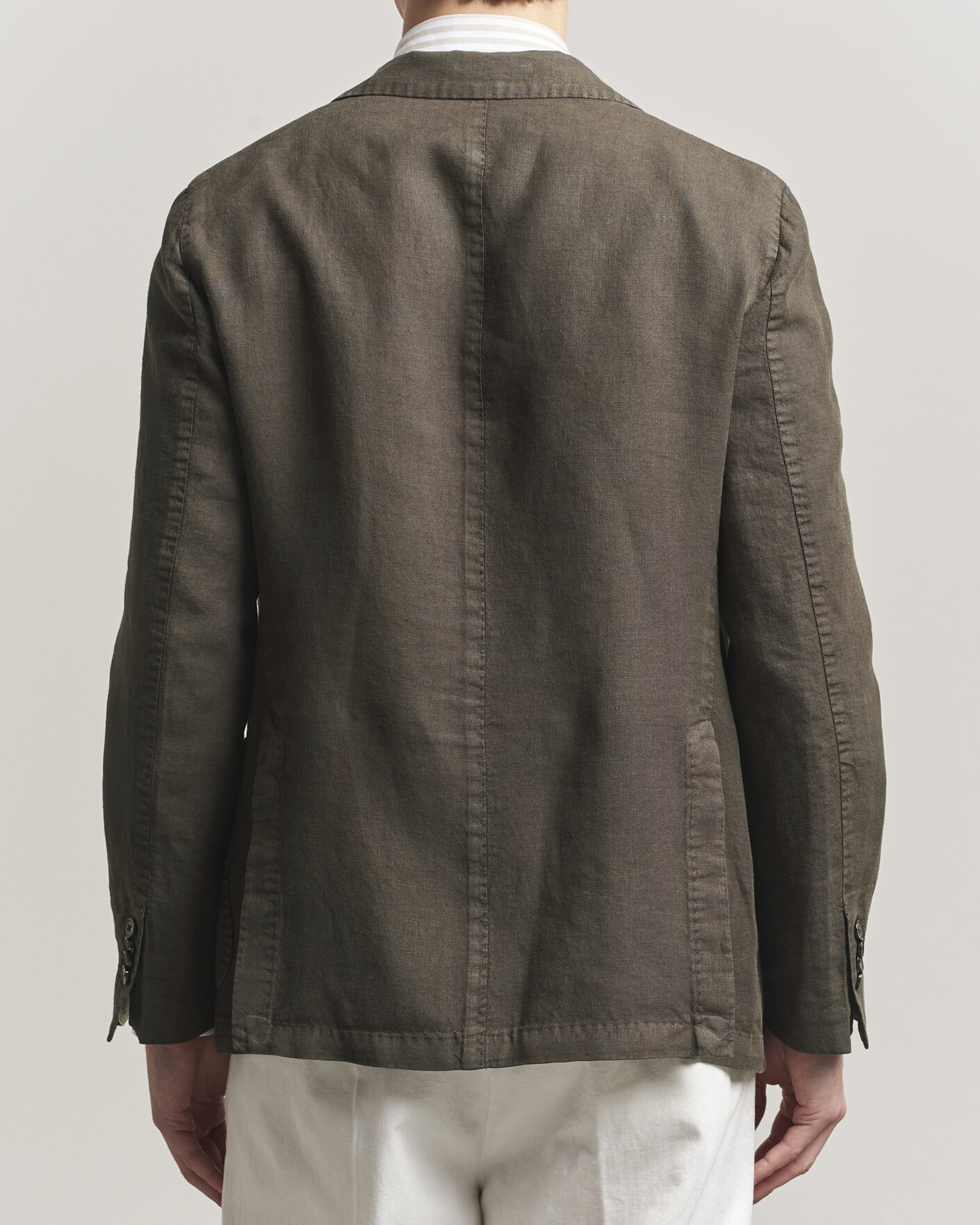 Herre | Dressjakker | L.B.M. 1911 | Jack Regular Fit Linen Blazer Brown