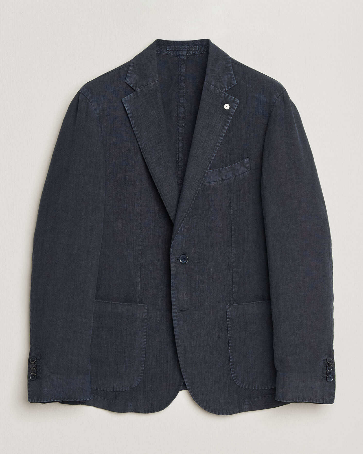 Herre | Dressjakker | L.B.M. 1911 | Jack Regular Fit Linen Blazer Navy