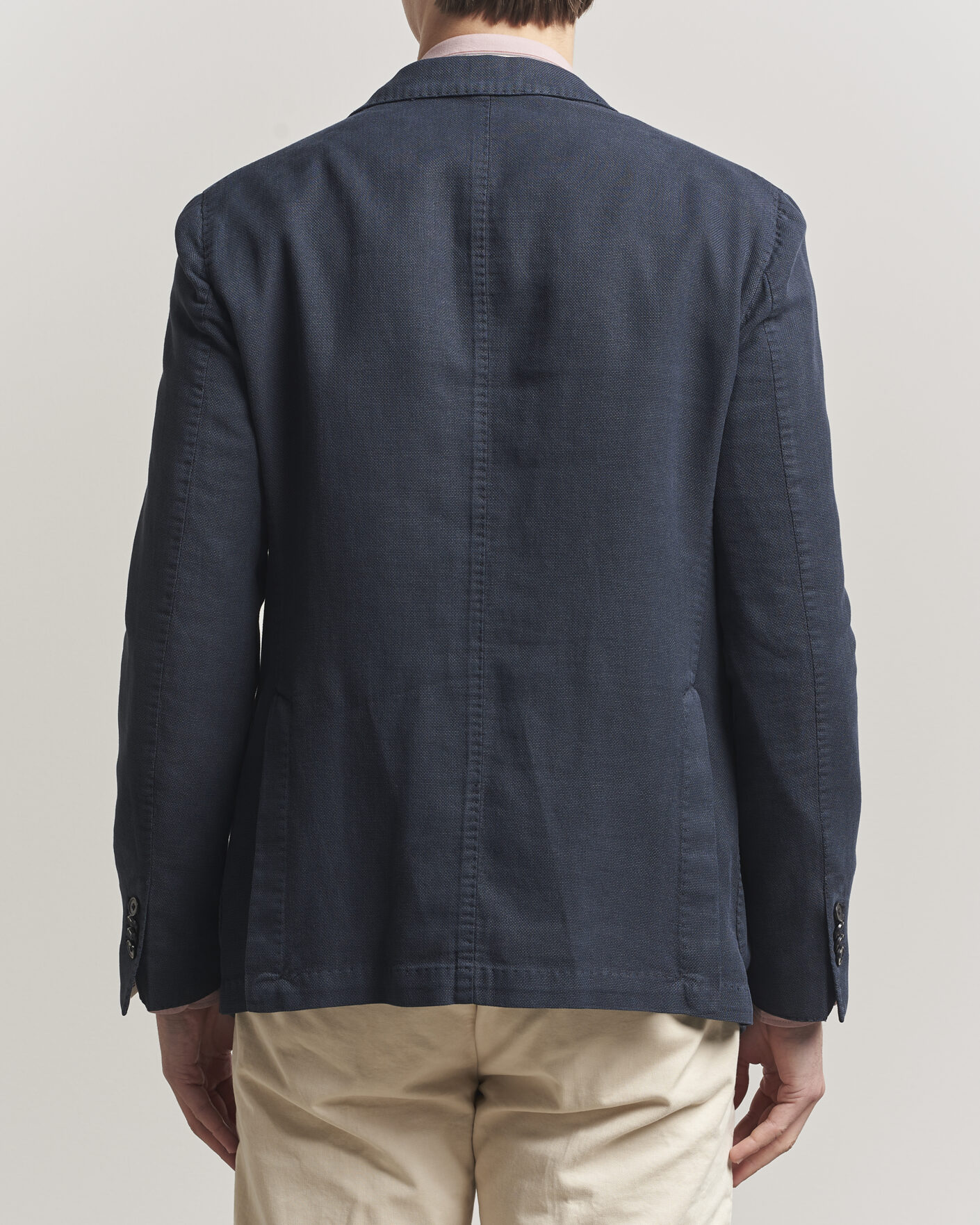 Herre | Dressjakker | L.B.M. 1911 | Jack Regular Fit Structured Cotton Blazer Navy