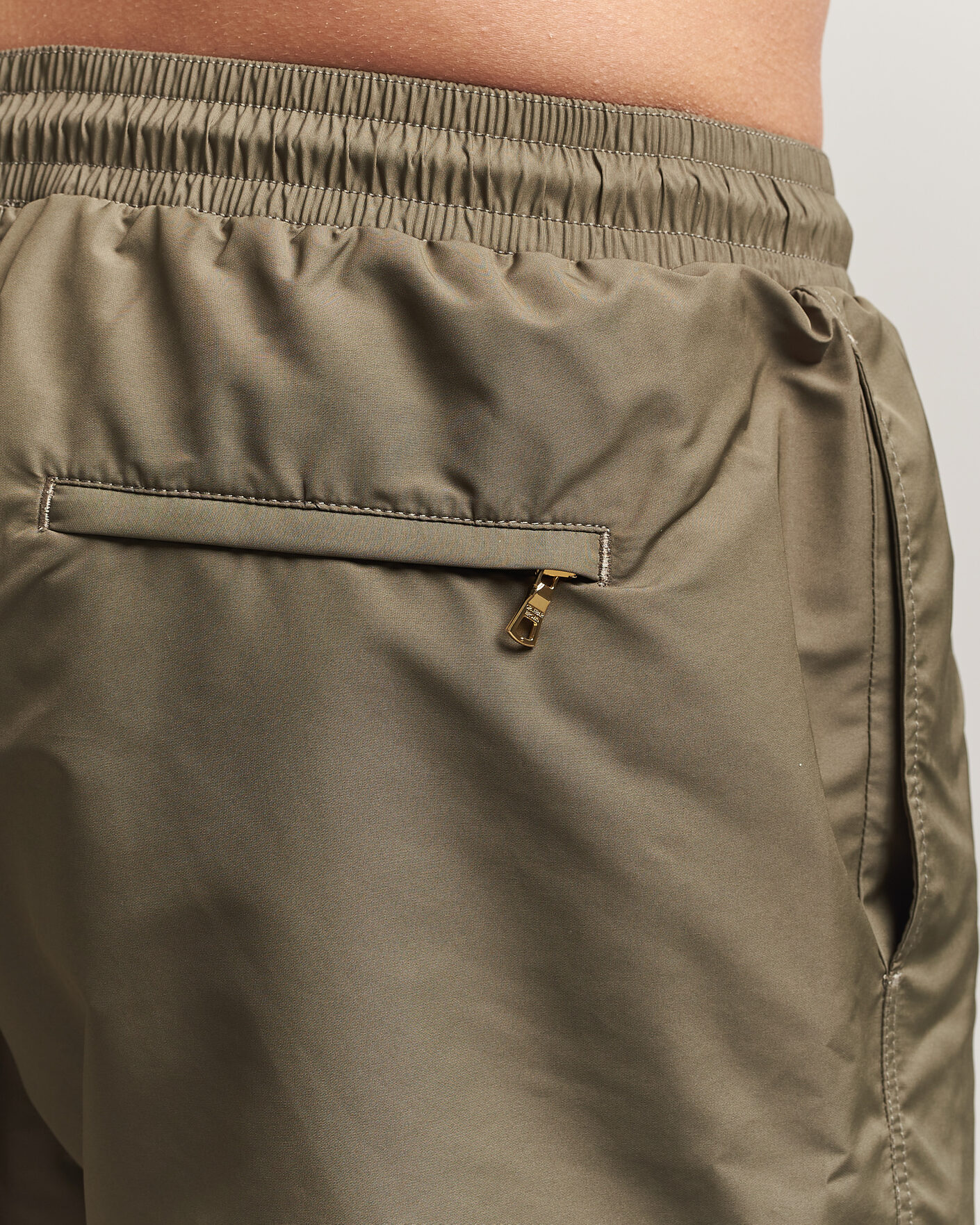 Herre | Badeshorts | Orlebar Brown | Jack Solid Drawstring Swim Shorts Herbal Green