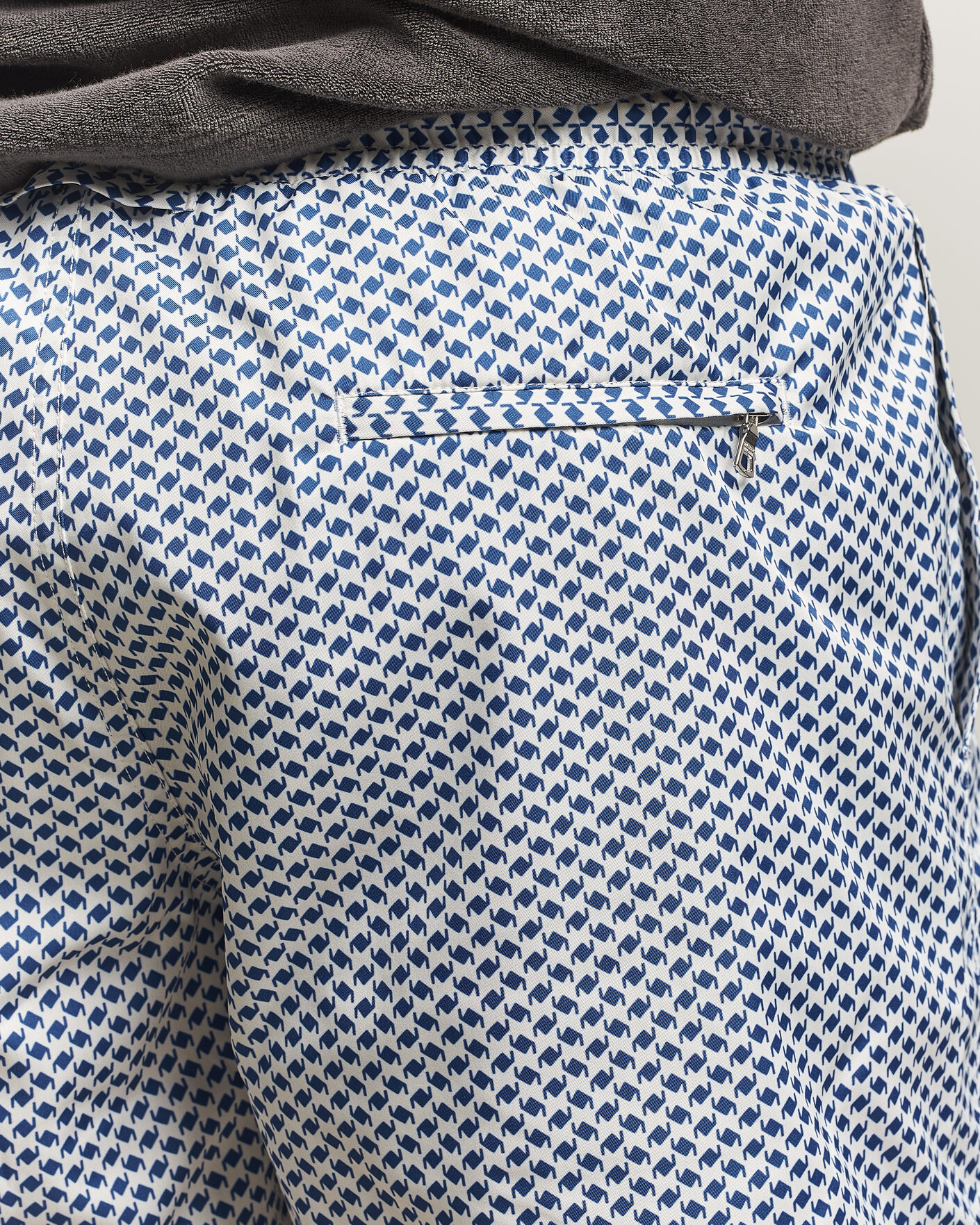 Herre | Badeshorts | Orlebar Brown | Boxer Modula Drawstring Swim Shorts Nova Blue