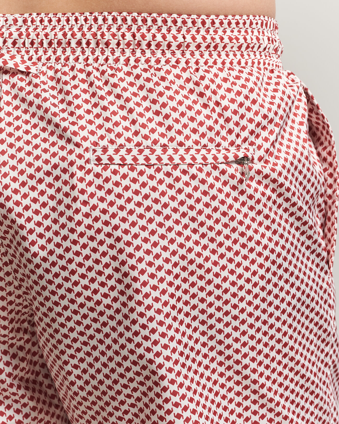 Herre | Badeshorts | Orlebar Brown | Boxer Modula Drawstring Swim Shorts Vermillion