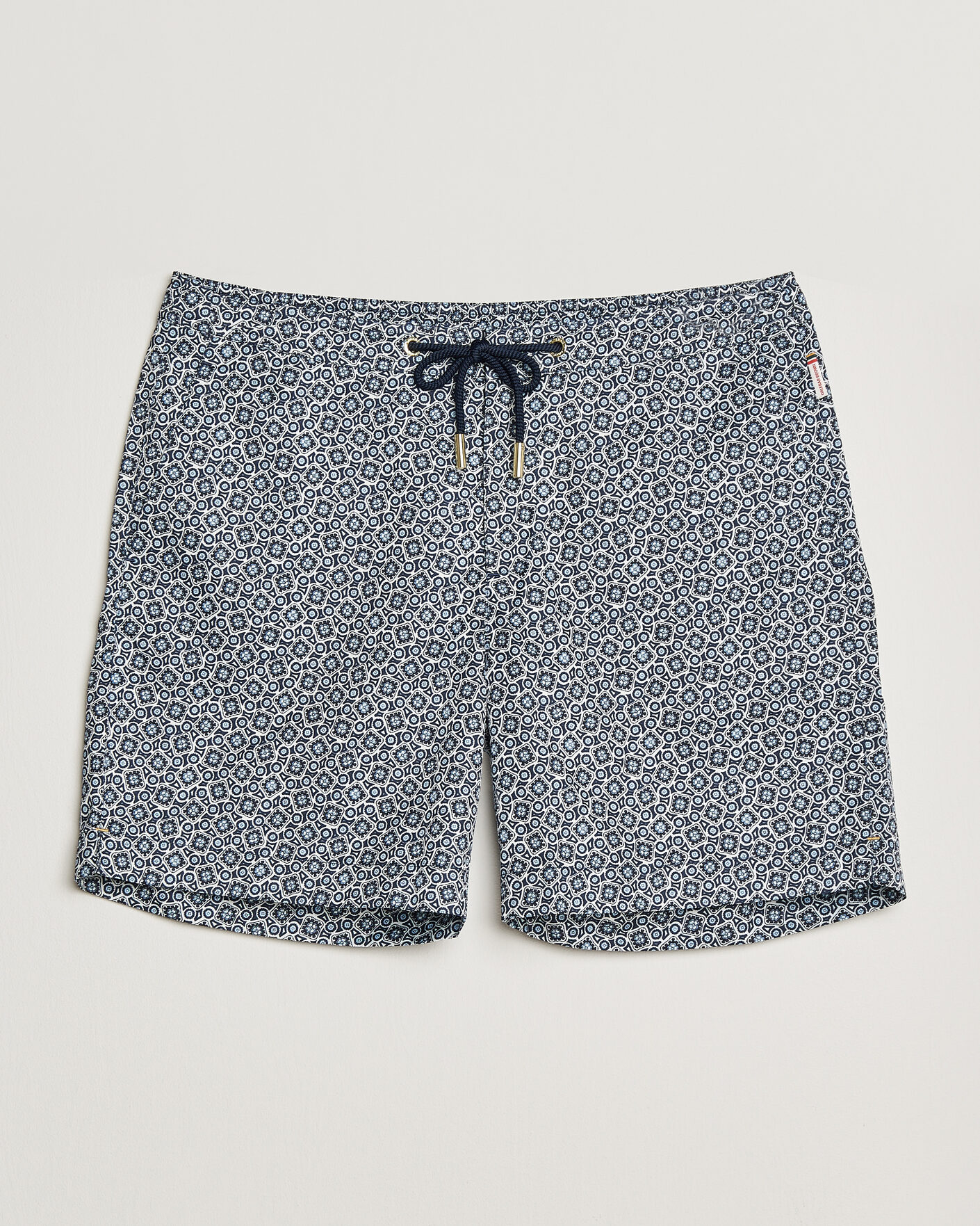 Herre | Badeshorts | Orlebar Brown | Bulldog Drawcord Petola Swim Shorts Night Iris