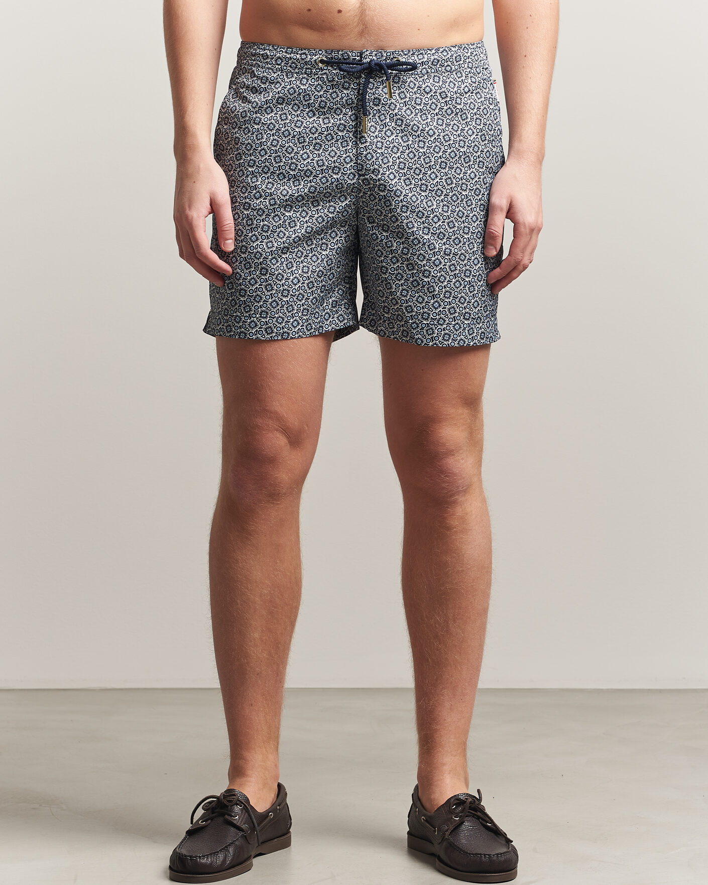 Herre | Badeshorts | Orlebar Brown | Bulldog Drawcord Petola Swim Shorts Night Iris