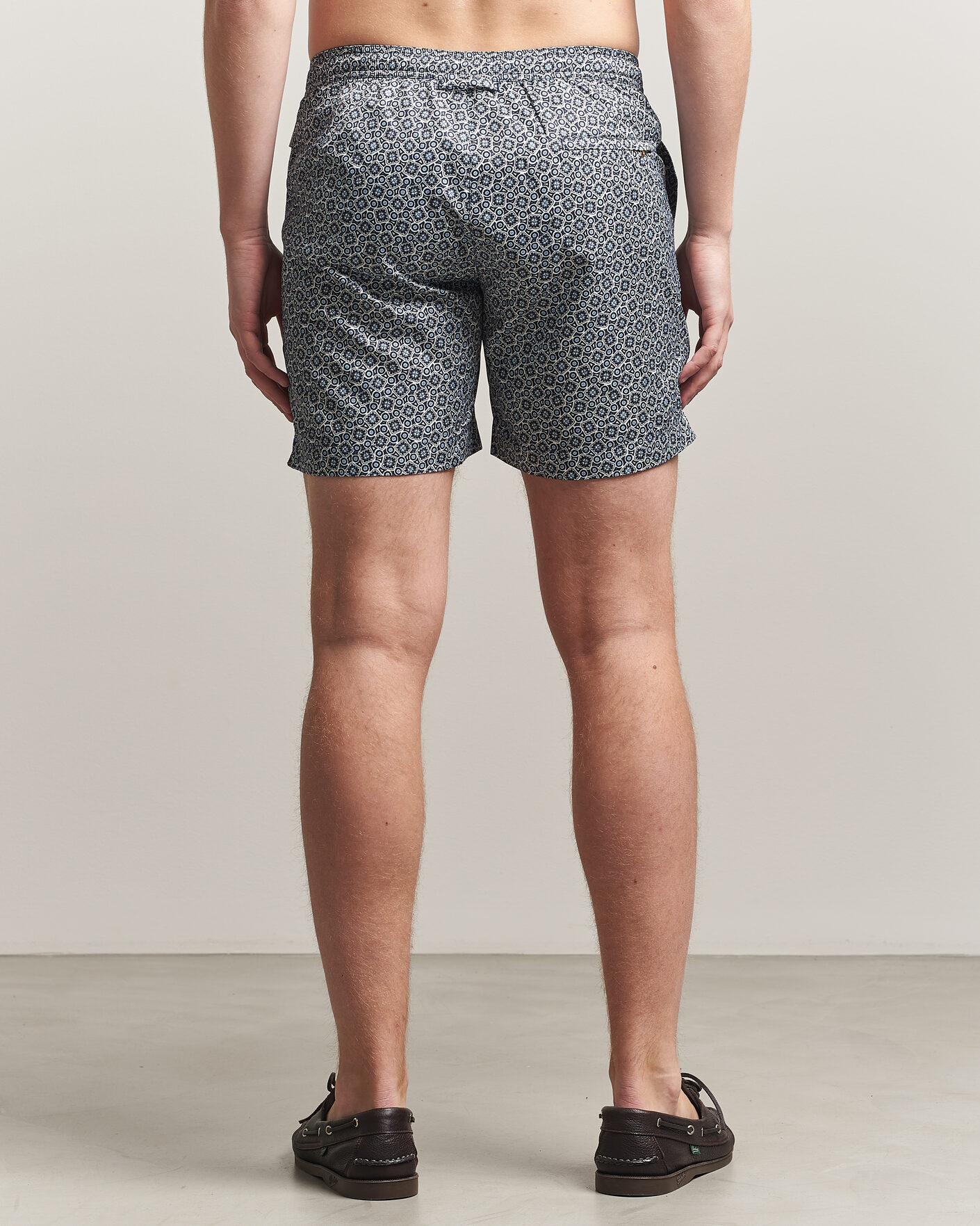 Herre | Badeshorts | Orlebar Brown | Bulldog Drawcord Petola Swim Shorts Night Iris