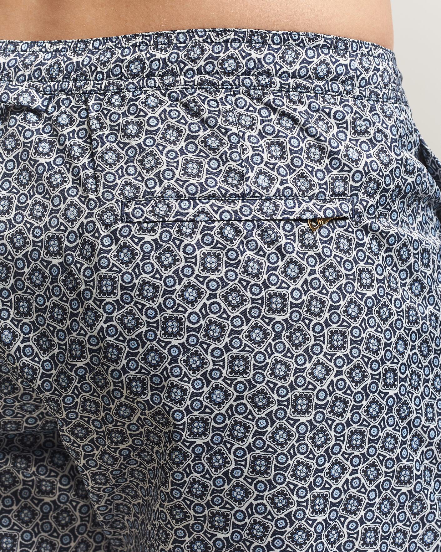 Herre | Badeshorts | Orlebar Brown | Bulldog Drawcord Petola Swim Shorts Night Iris