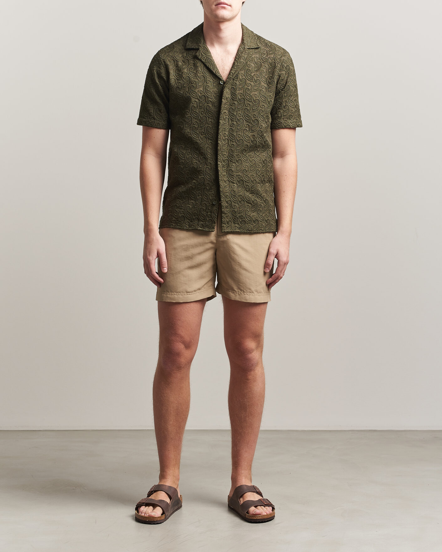 Herre | Badeshorts | Orlebar Brown | Bulldog Drawcord Swim Shorts Dijon