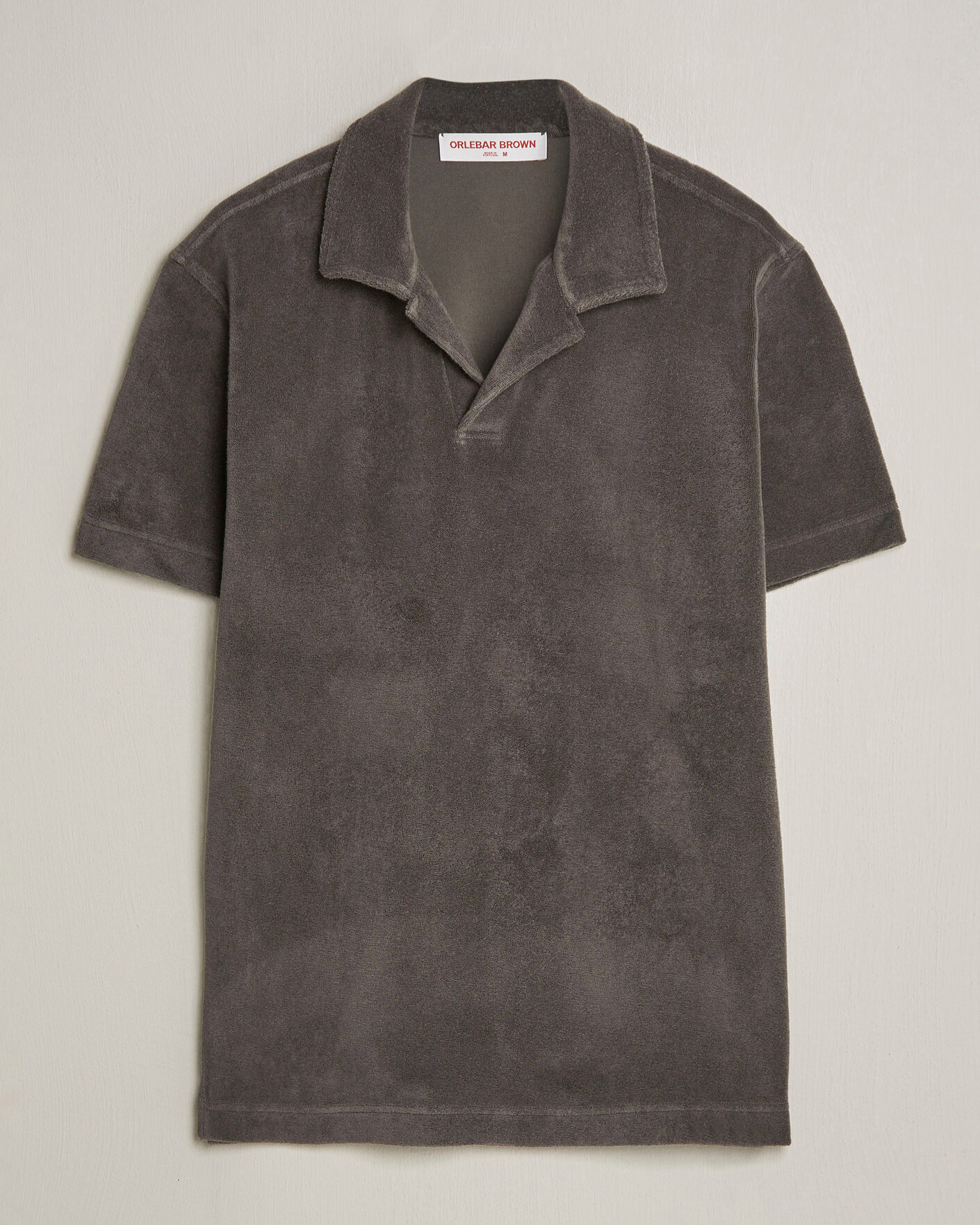 Herre | Pikéer | Orlebar Brown | Terry Resort Polo Elephant Grey