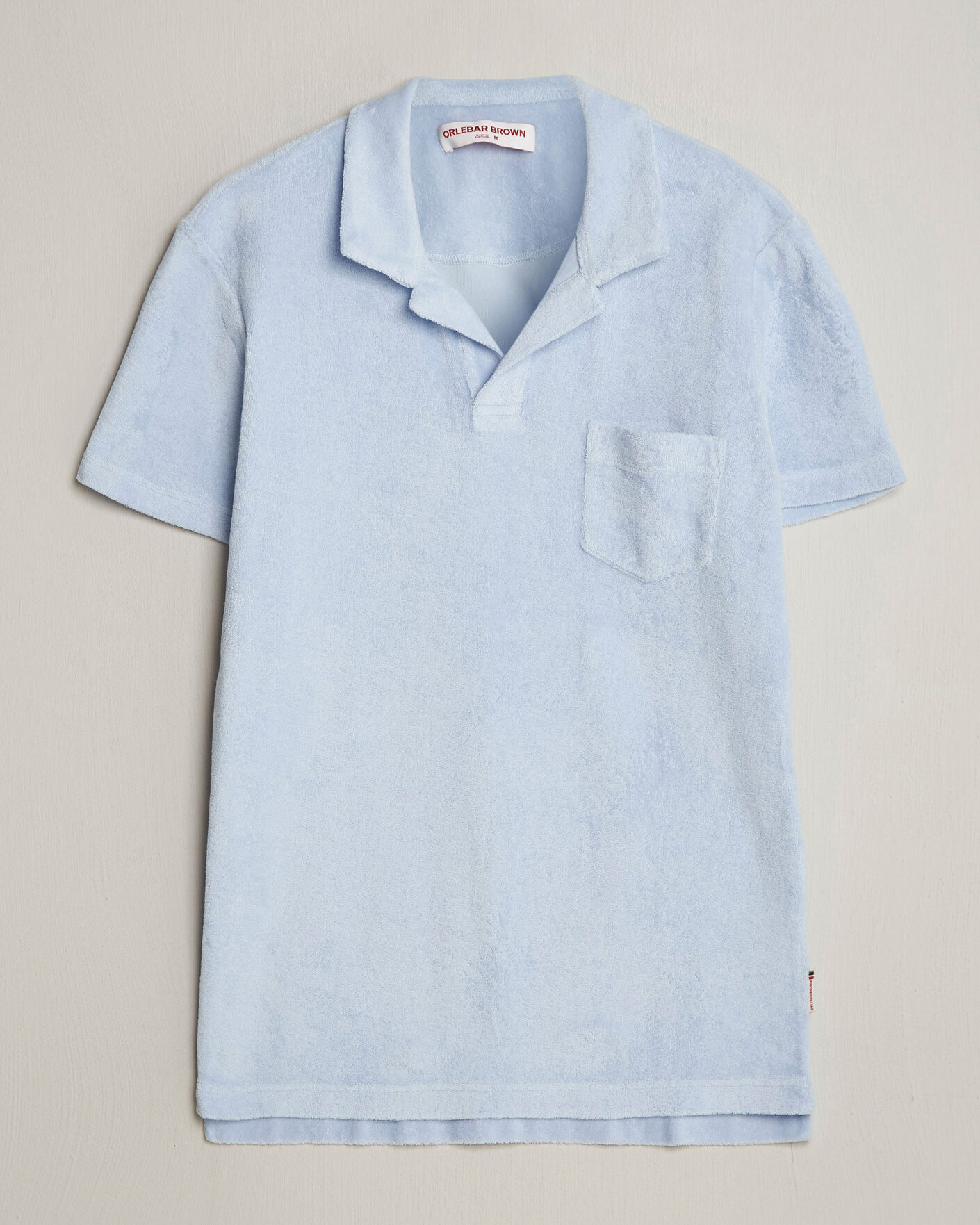 Herre | Pikéer | Orlebar Brown | Terry Polo Surfside Blue