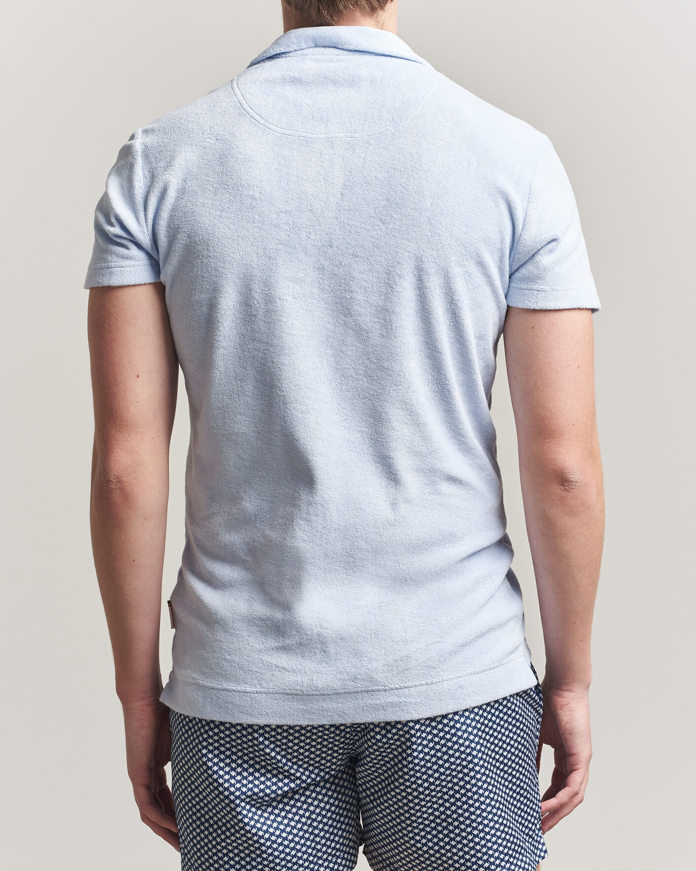 Herre | Pikéer | Orlebar Brown | Terry Polo Surfside Blue