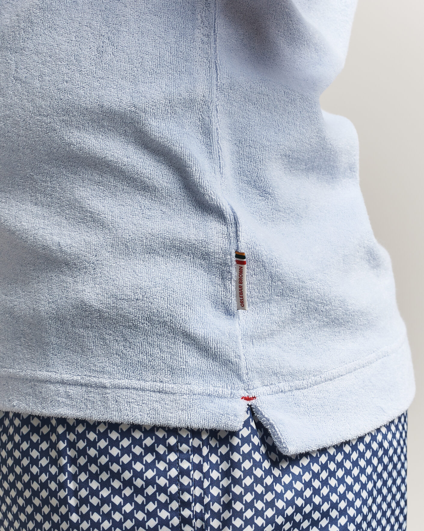 Herre | Pikéer | Orlebar Brown | Terry Polo Surfside Blue