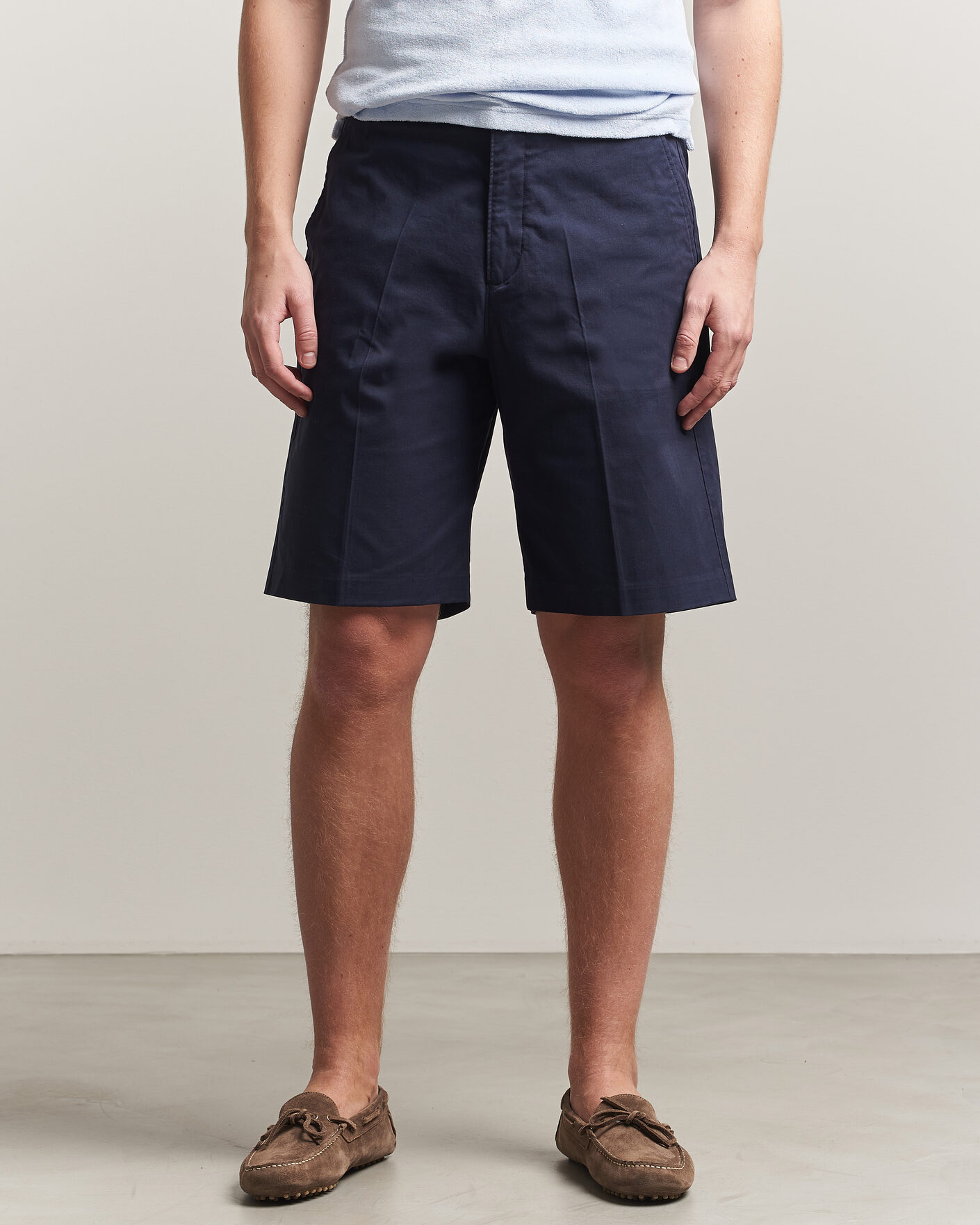 Herre | Shorts | Orlebar Brown | Laurent Cotton Shorts Night Iris